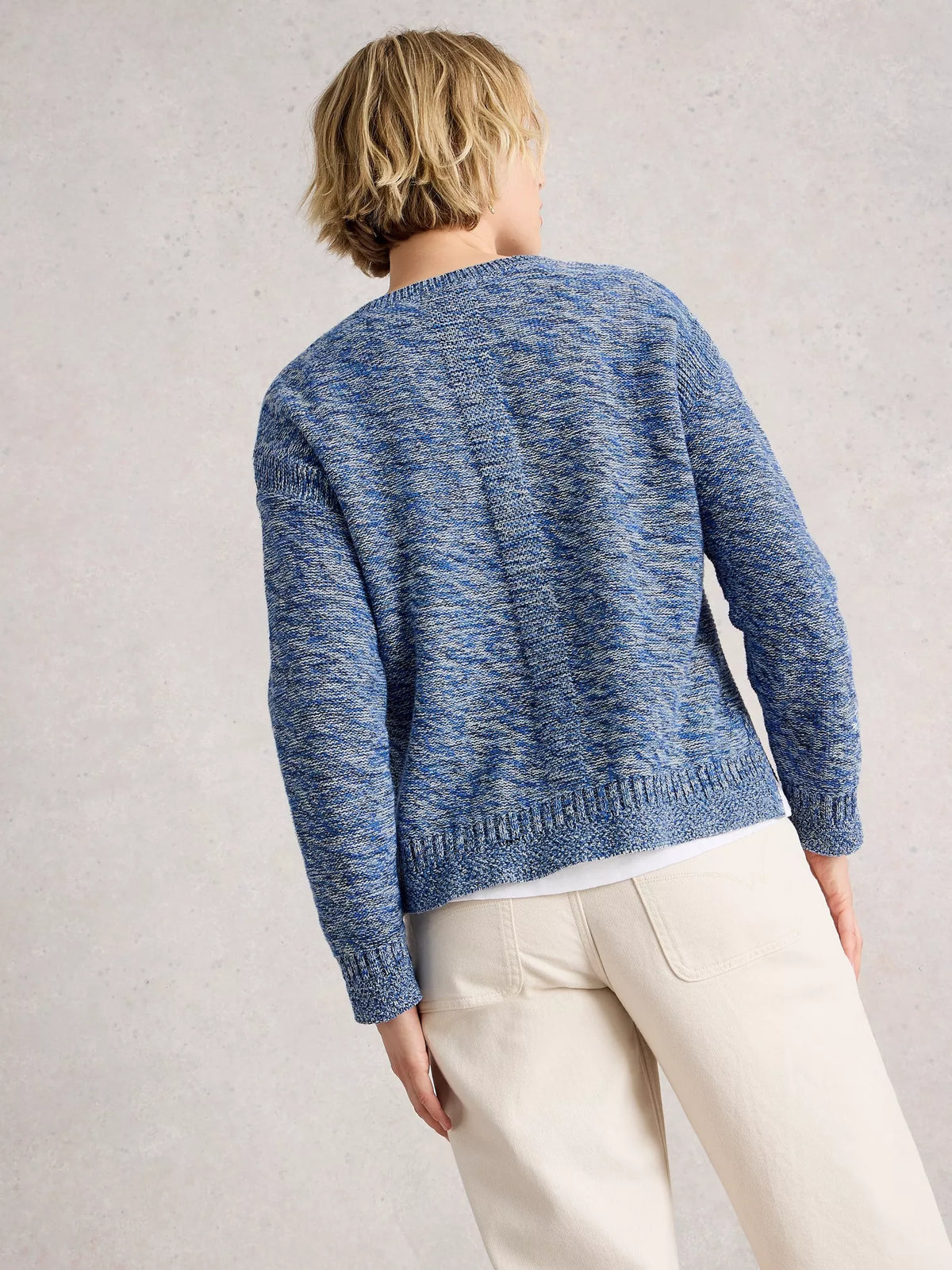 White Stuff Womens Victoria Jumper 444054 Blue Clothing UK8 / Blue,UK10 / Blue,UK12 / Blue,UK14 / Blue,UK16 / Blue,UK18 / Blue