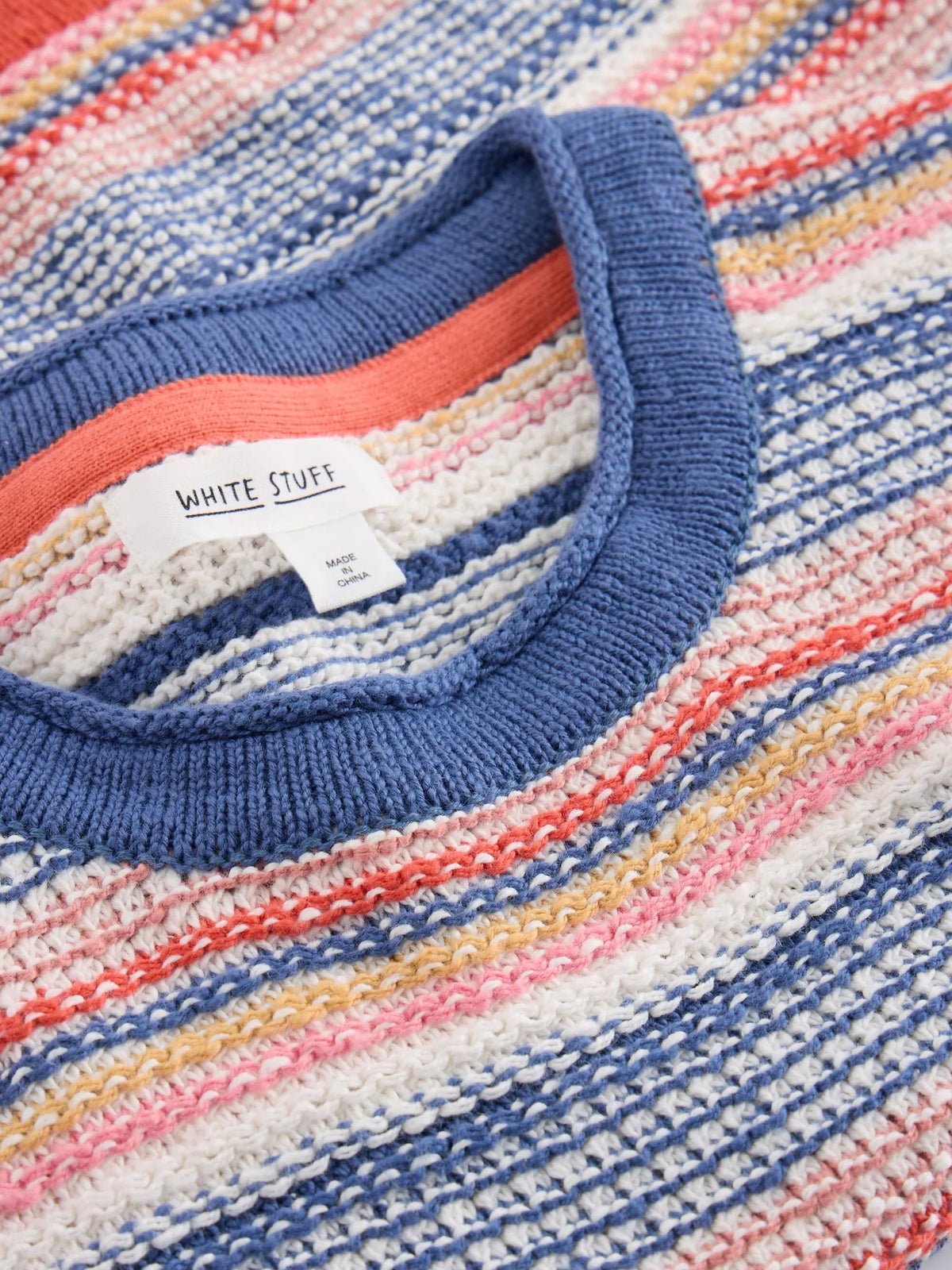 White Stuff Womens Tara Tank Top 444094 Blue Multi Clothing SMALL ADULT / Multi,MEDIUM ADULT / Multi,LARGE ADULT / Multi,XL ADULT / Multi