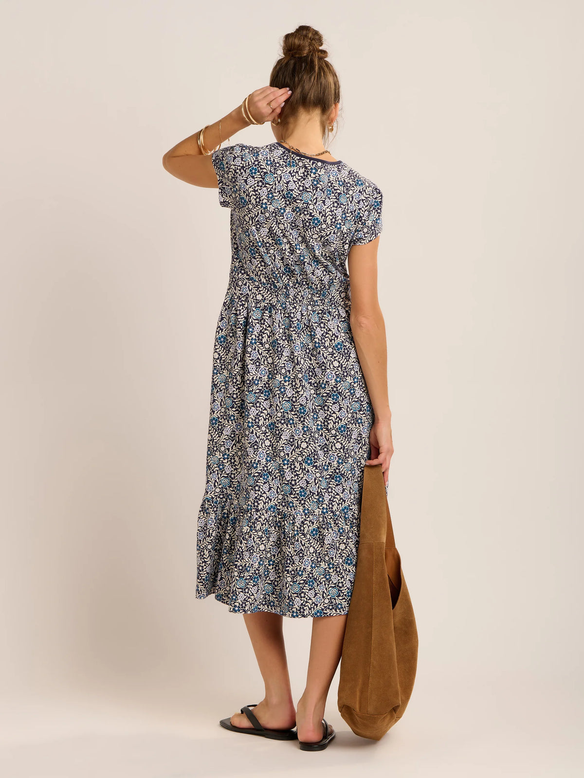 Brakeburn Womens Lucia Jersey Dress Navy Print Clothing UK10 / Navy,UK12 / Navy,UK14 / Navy,UK16 / Navy