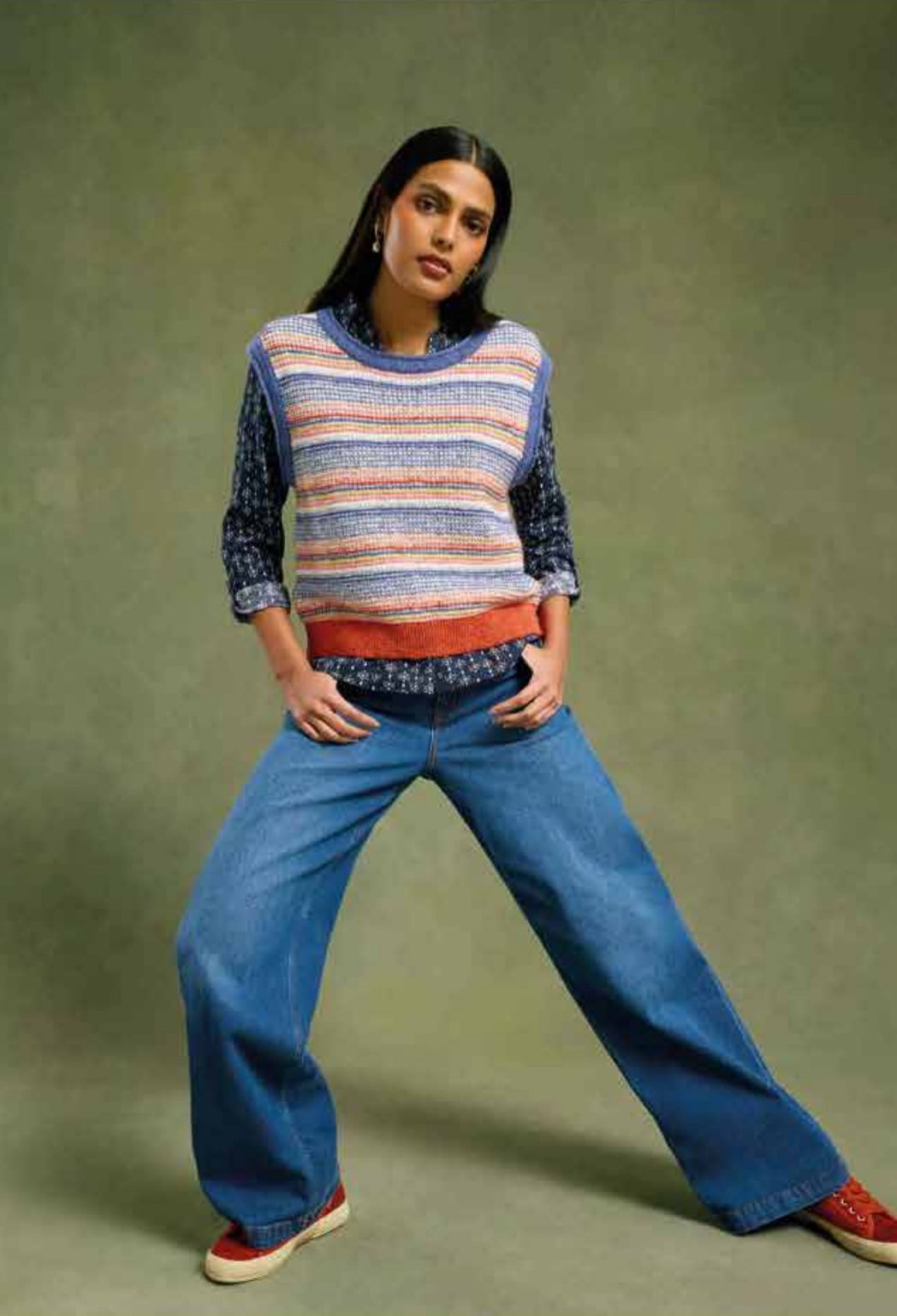 White Stuff Womens Annie Jersey Shirt 444331 Navy Print Clothing UK10 / Navy,UK12 / Navy,UK14 / Navy,UK16 / Navy