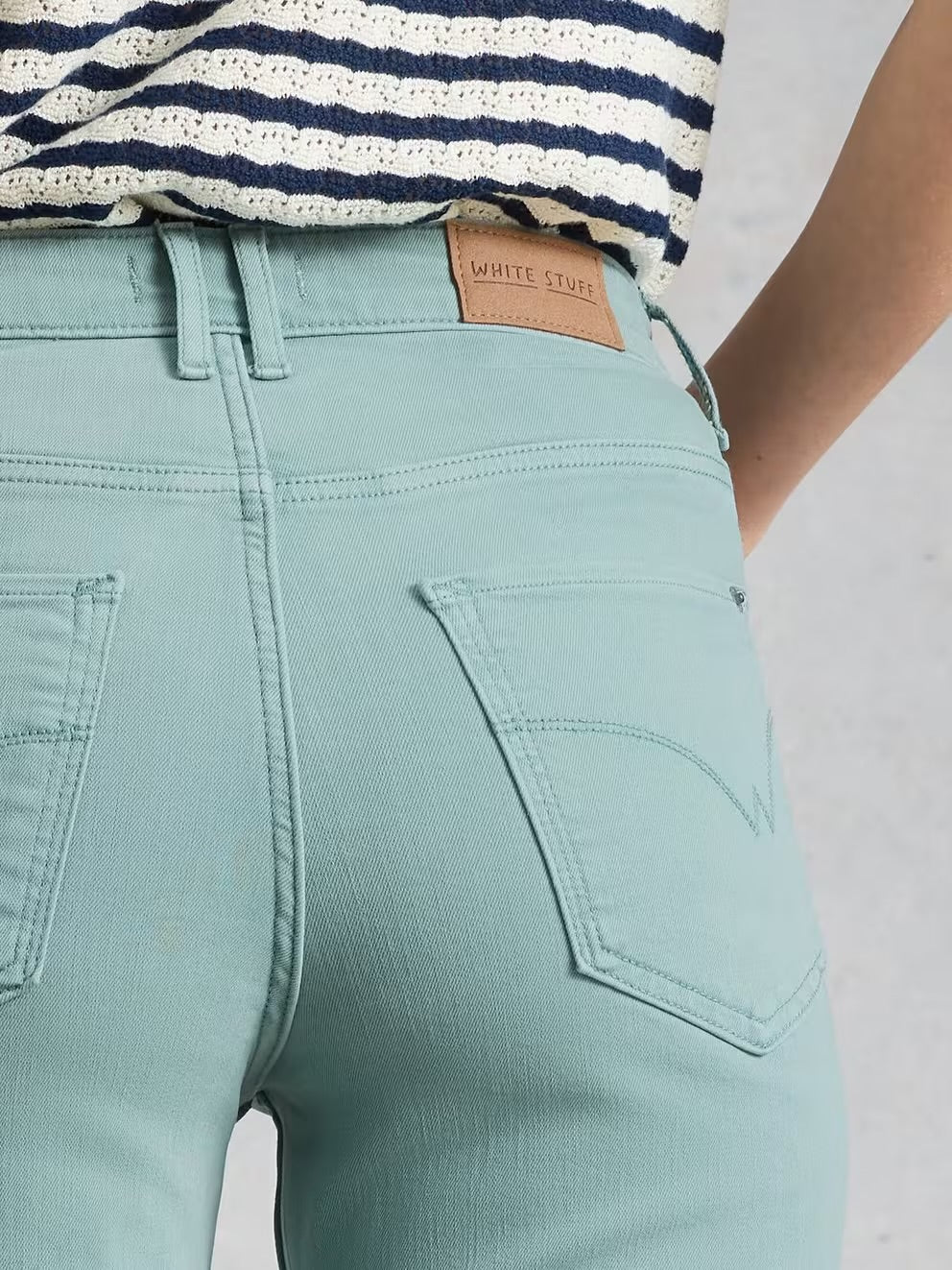White Stuff Womens Blake Cropped Jeans 443788 Light Teal Clothing UK8 / Teal,UK10 / Teal,UK12 / Teal,UK14 / Teal,UK16 / Teal