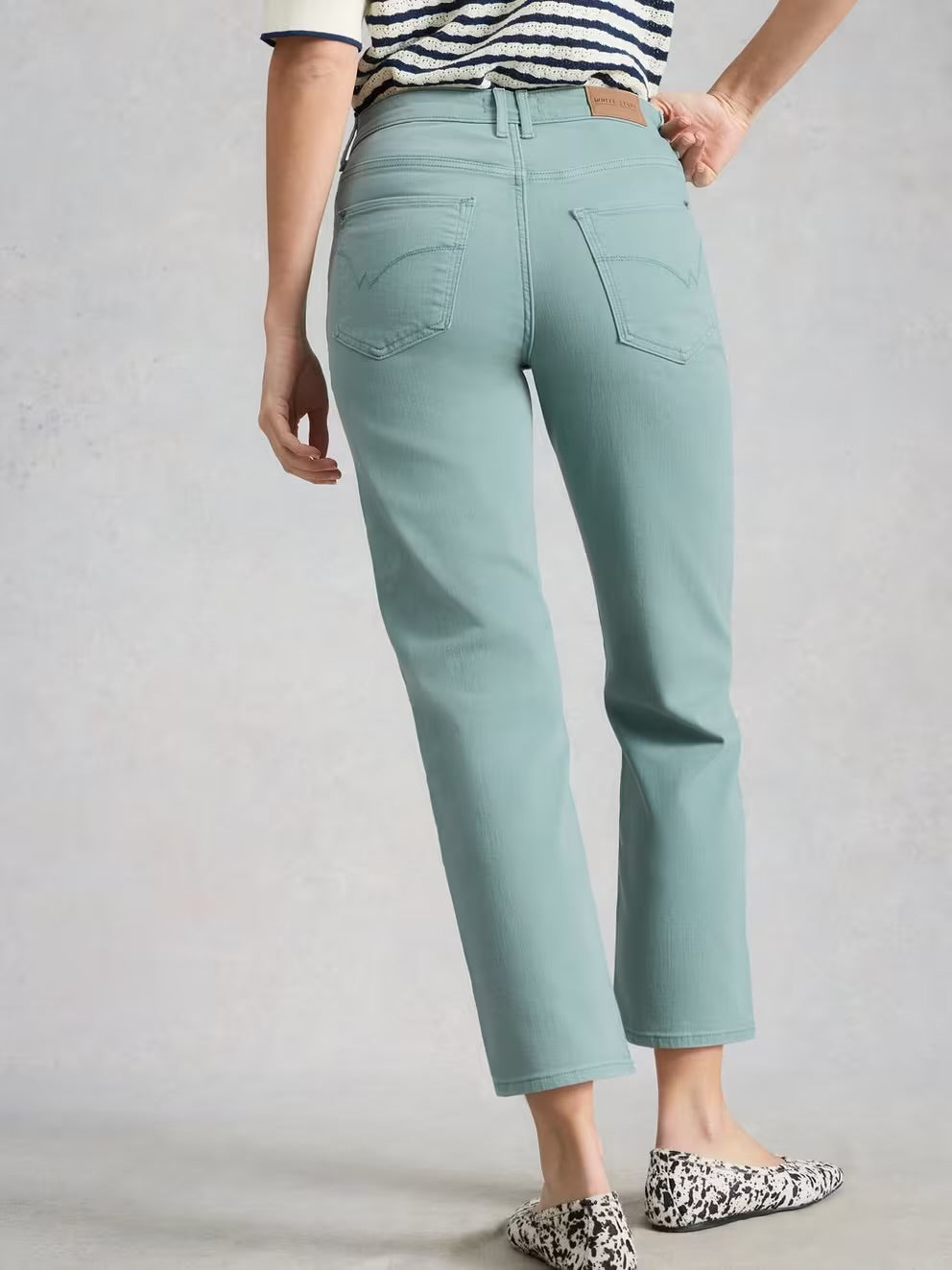 White Stuff Womens Blake Cropped Jeans 443788 Light Teal Clothing UK8 / Teal,UK10 / Teal,UK12 / Teal,UK14 / Teal,UK16 / Teal