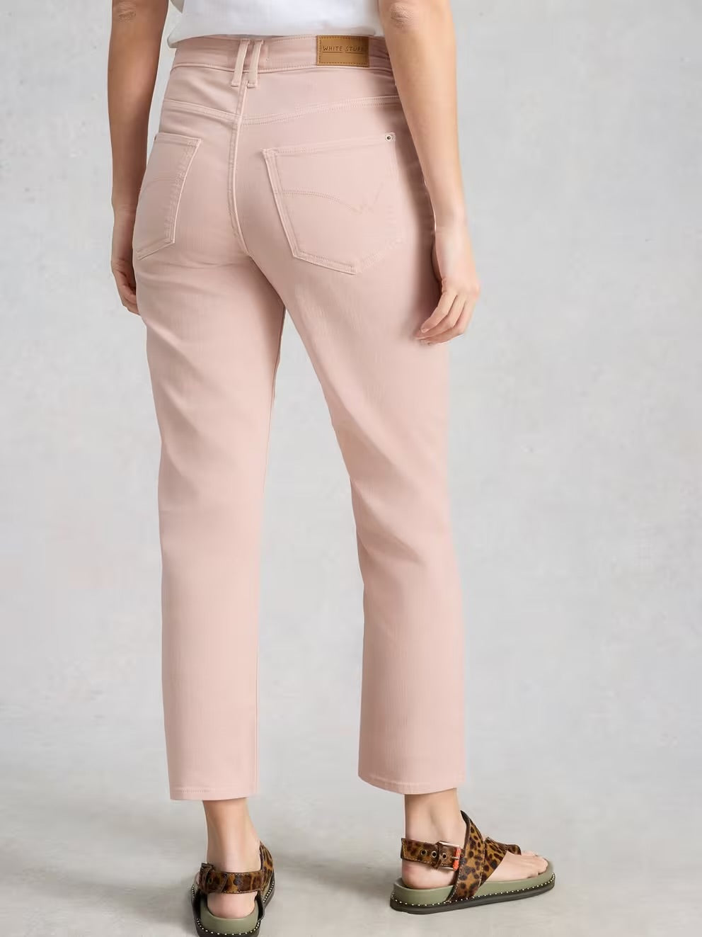 White Stuff Womens Blake Cropped Jeans 443788 Light Pink Clothing UK8 / Pale Pink,UK10 / Pale Pink,UK12 / Pale Pink,UK14 / Pale Pink,UK16 / Pale Pink