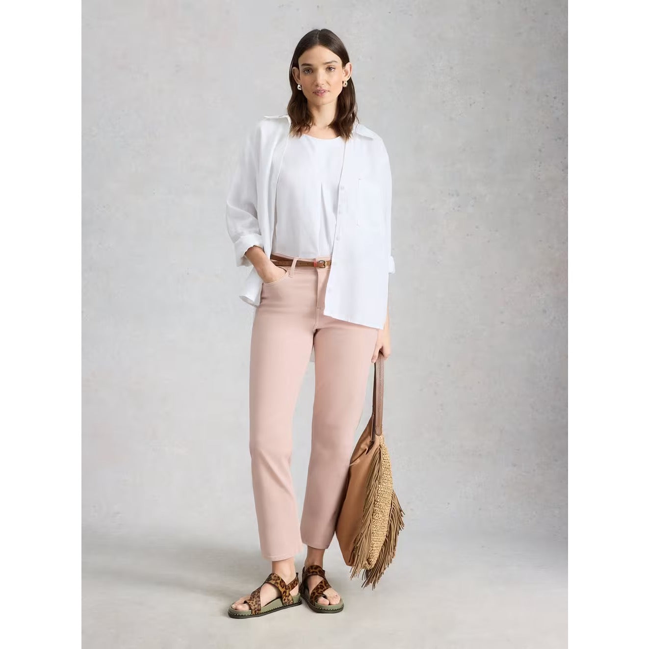 White Stuff Womens Blake Cropped Jeans 443788 Light Pink Clothing UK8 / Pale Pink,UK10 / Pale Pink,UK12 / Pale Pink,UK14 / Pale Pink,UK16 / Pale Pink