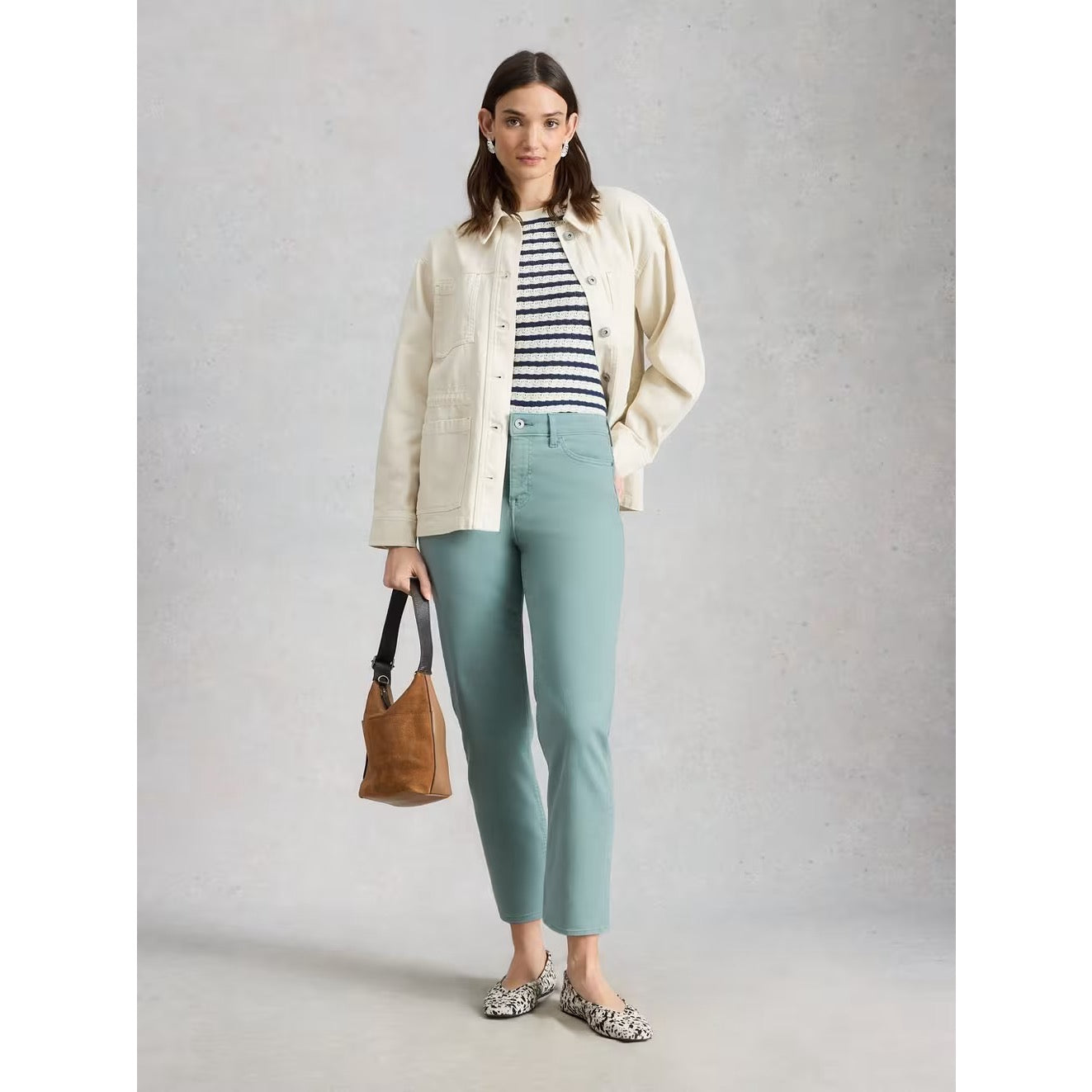 White Stuff Womens Blake Cropped Jeans 443788 Light Teal Clothing UK8 / Teal,UK10 / Teal,UK12 / Teal,UK14 / Teal,UK16 / Teal