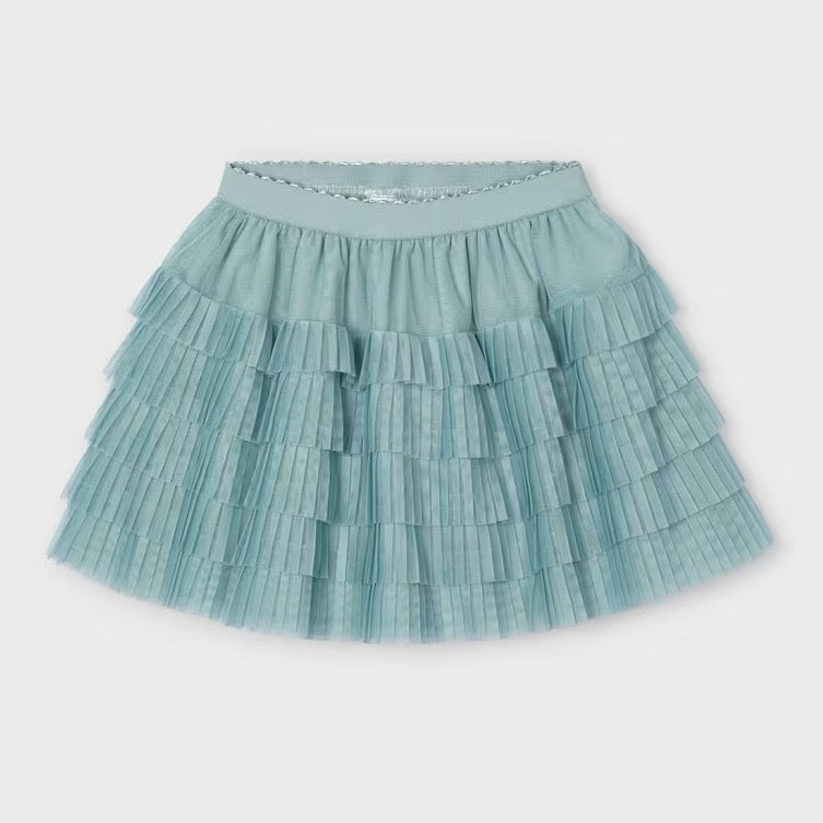 Mayoral Girls Tulle Skirt 4902 Jade Clothing 4YRS / Jade,5YRS / Jade,6YRS / Jade,7YRS / Jade,8YRS / Jade,9YRS / Jade