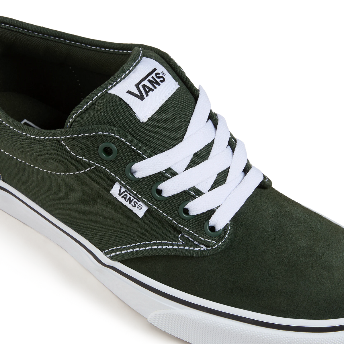 Vans Mens Atwood Vn000cx8emu1 Dark Kelp Footwear UK7 EU40.5 / Green,UK8 EU42 / Green,UK9 EU43 / Green,UK10 EU44.5 / Green,UK11 EU46 / Green
