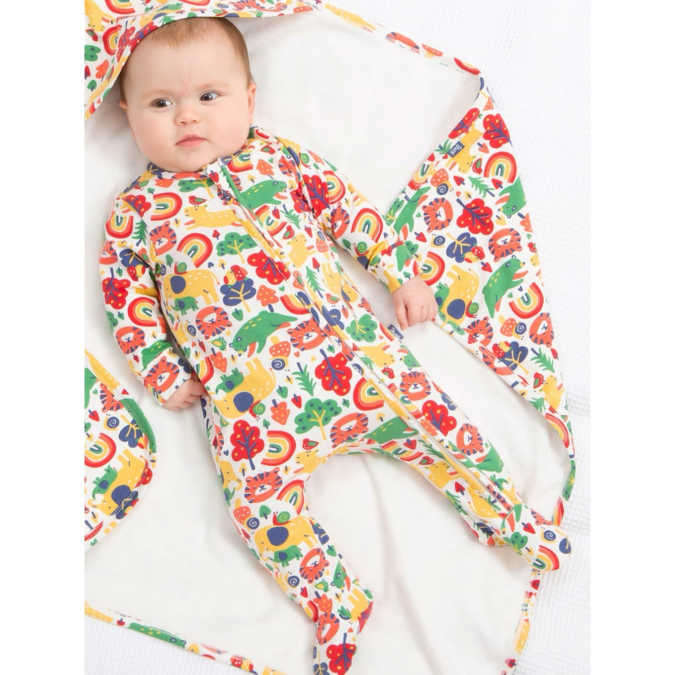 Kite Huggle Baby Sleepsuit 8640-Bus Clothing NEWBORN / Multi,0-1M / Multi,0-3M / Multi,3-6M / Multi,6-9M / Multi