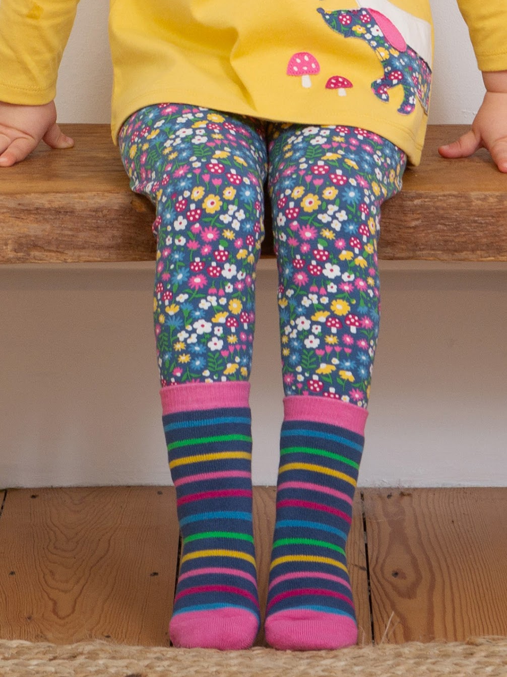 Kite 2 Pack Grippy Socks 4047-Ygh Pink Tiger Face Clothing 0-6M / Pink,6-12M / Pink,12-24M / Pink,2-3YRS / Pink