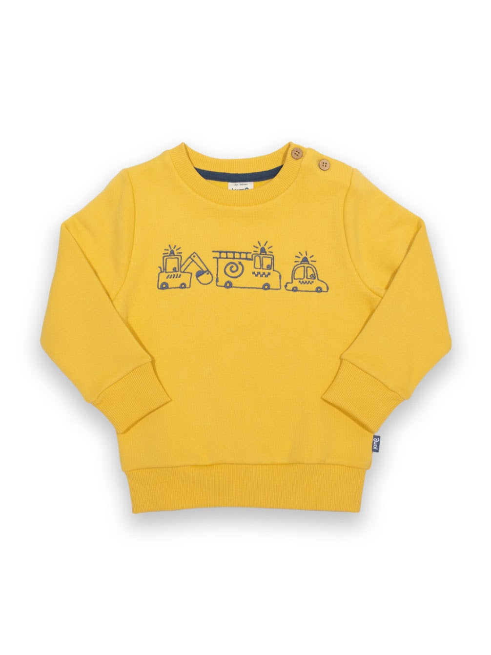 Kite Happy Helpers Infant Sweatshirt 9045-Ybf Clothing 6-9M / Yellow,9-12M / Yellow,12-18M / Yellow,18-24M/2Y / Yellow,3YRS / Yellow,4YRS / Yellow