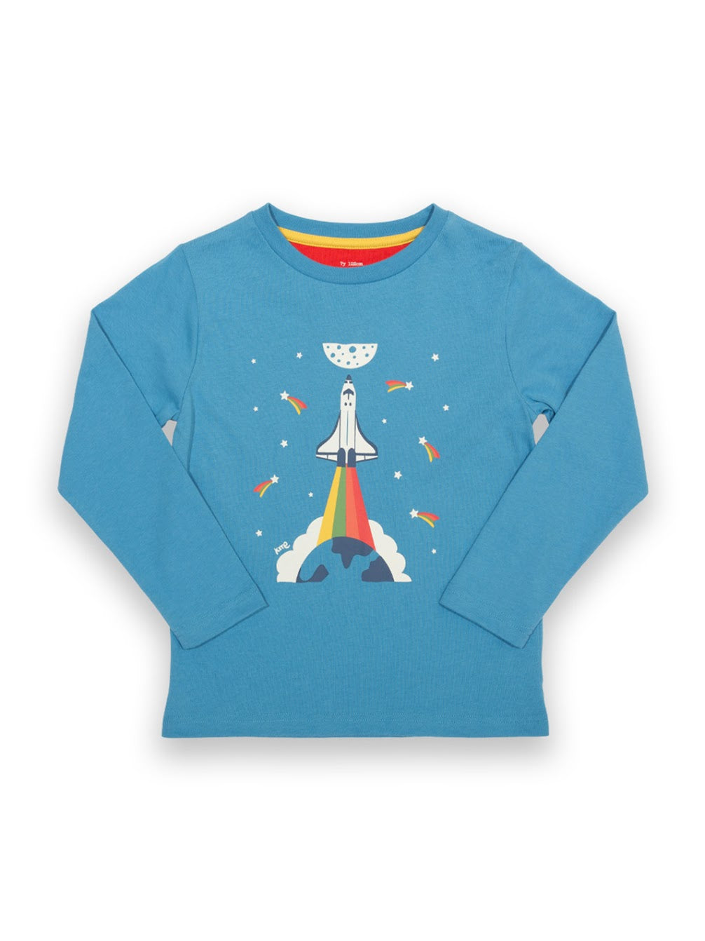 Kite Rainbow Rocket T-Shirt 9156-Obt Clothing 3YRS / Blue,4YRS / Blue,5YRS / Blue,6YRS / Blue,7YRS / Blue