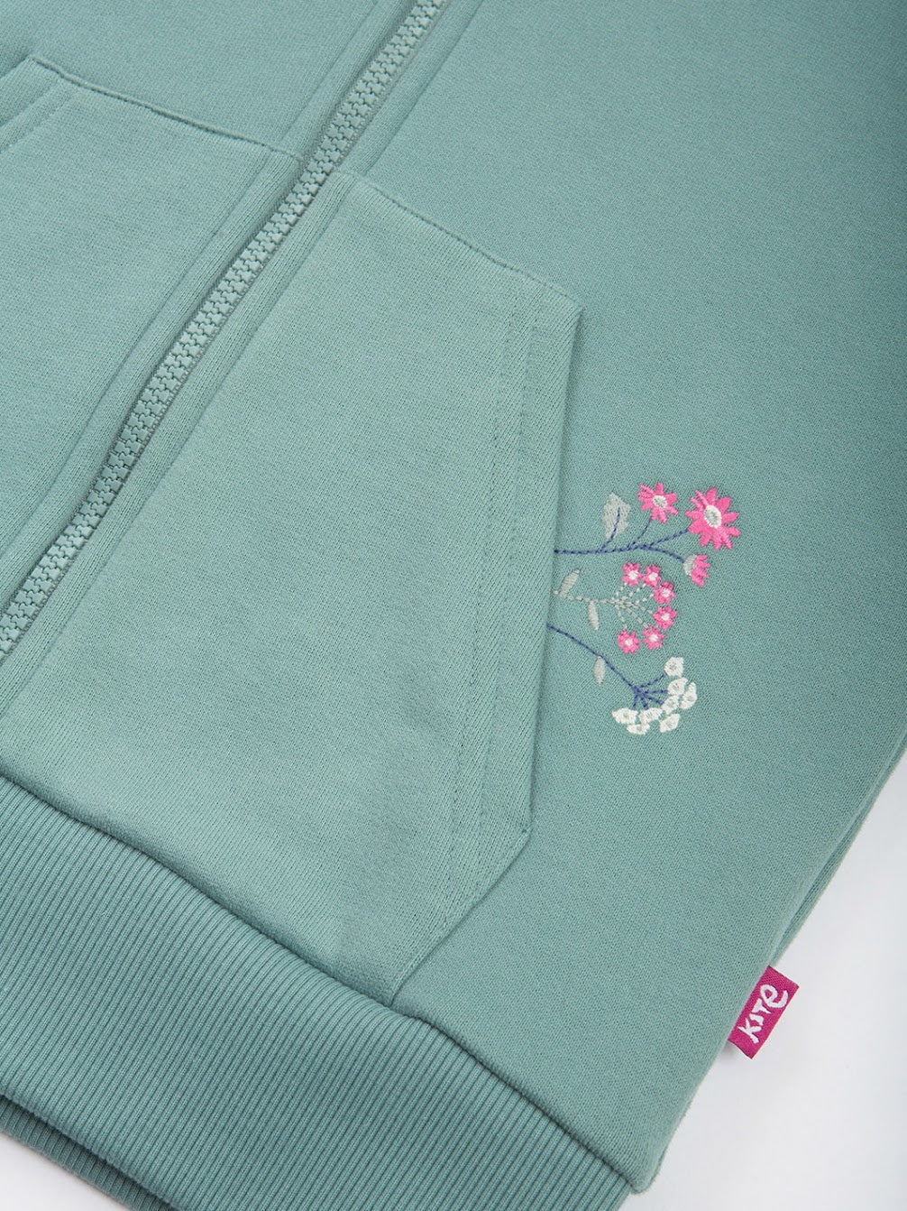 Kite Forest Belle Hooded Sweatshirt 9365-Ogf Clothing 4YRS / Green,5YRS / Green,6YRS / Green,7YRS / Green,8YRS / Green