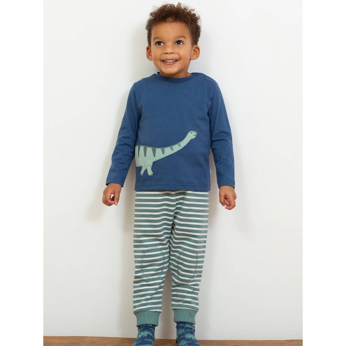 Kite Infant Stripe Joggers 9767-Ybj Spruce Clothing 3-6M / Green,6-9M / Green,9-12M / Green,12-18M / Green,18-24M/2Y / Green,3YRS / Green,4YRS / Green,5YRS / Green