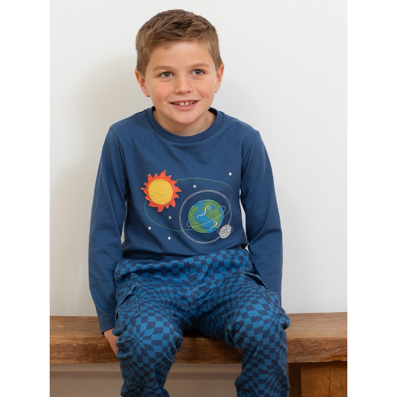 Kite Awesome Orbits T-Shirt 9919-Obt Clothing 4YRS / Navy,5YRS / Navy,6YRS / Navy,7YRS / Navy,8YRS / Navy