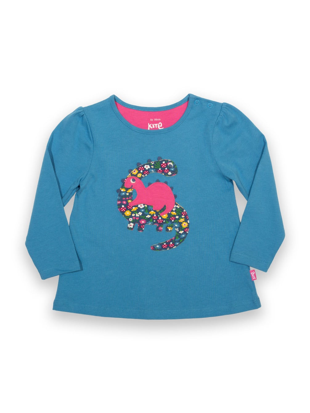 Kite Dino Play Infant Tunic Top 9930-Ygt Clothing 3-6M / Blue,6-9M / Blue,9-12M / Blue,12-18M / Blue,18-24M/2Y / Blue,3YRS / Blue,4YRS / Blue,5YRS / Blue