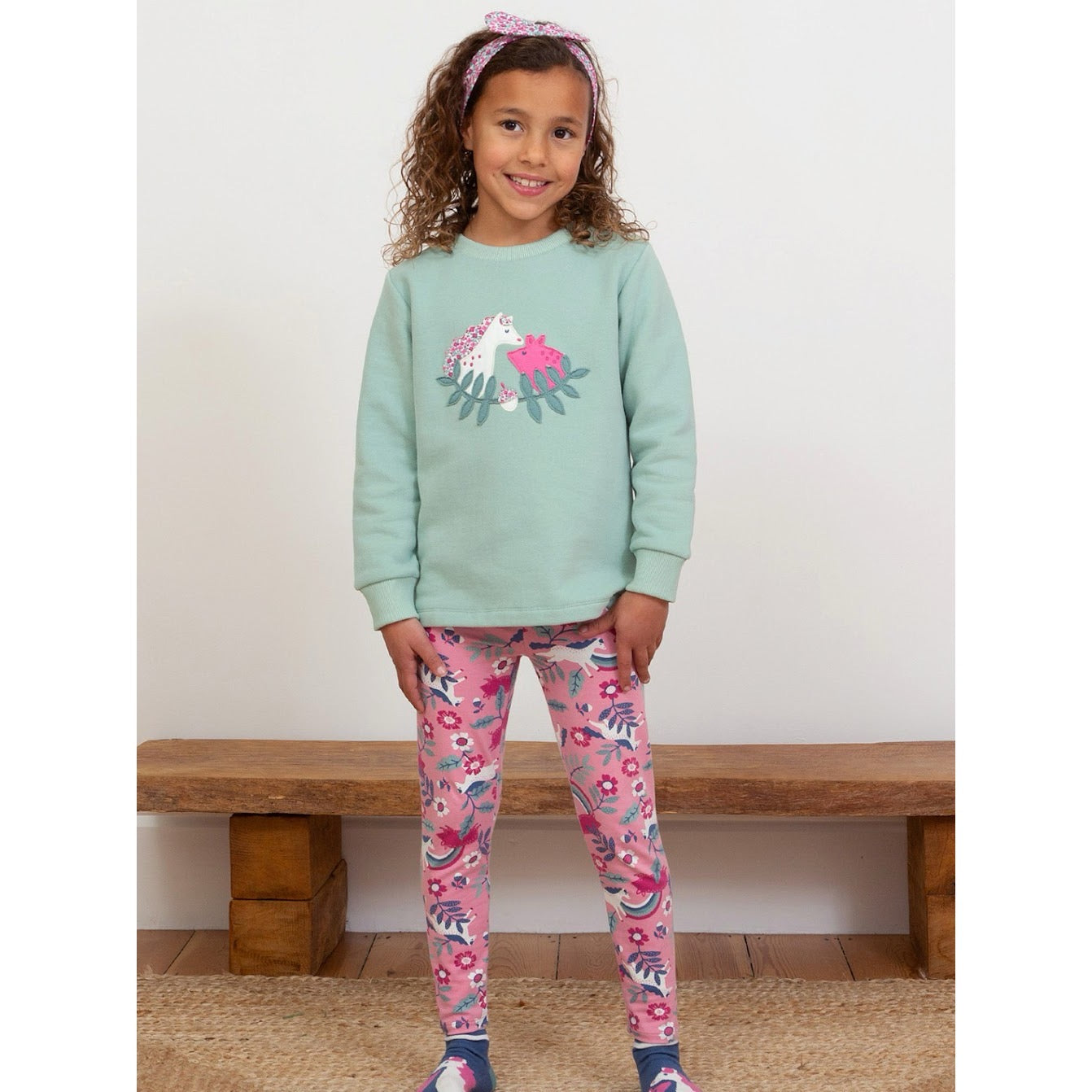 Kite Girls Leggings F132-Agl Pig Pannage Clothing 3YRS / Pink,4YRS / Pink,5YRS / Pink,6YRS / Pink,7YRS / Pink,8YRS / Pink