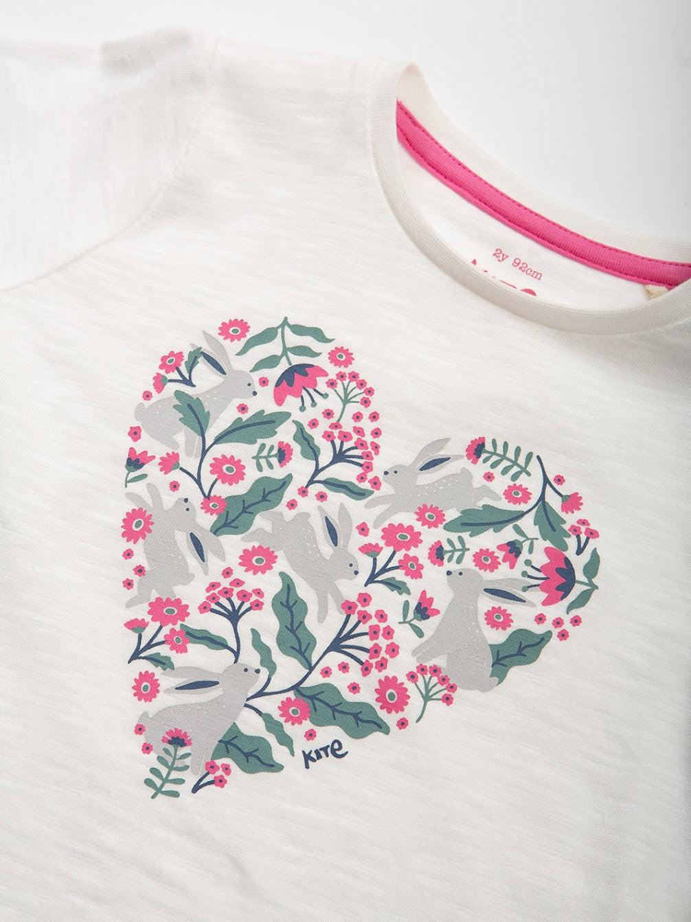 Kite Forest Belle Infant T-Shirt F326-Agt Clothing 3-6M / Cream,6-9M / Cream,9-12M / Cream,12-18M / Cream,18-24M/2Y / Cream,3YRS / Cream,4YRS / Cream,5YRS / Cream,6YRS / Cream,7YRS / Cream,8YRS / Cream