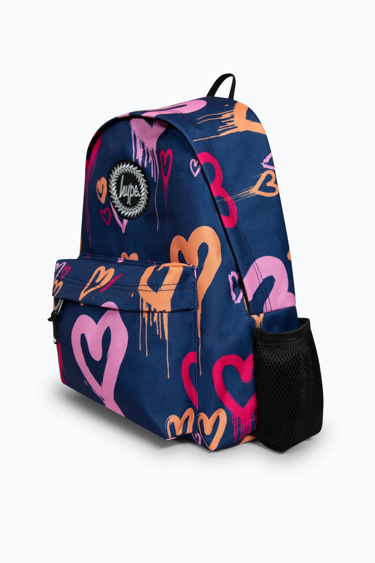 Hype Navy Hearts Drip Backpack Accessories ONE SIZE / Multi