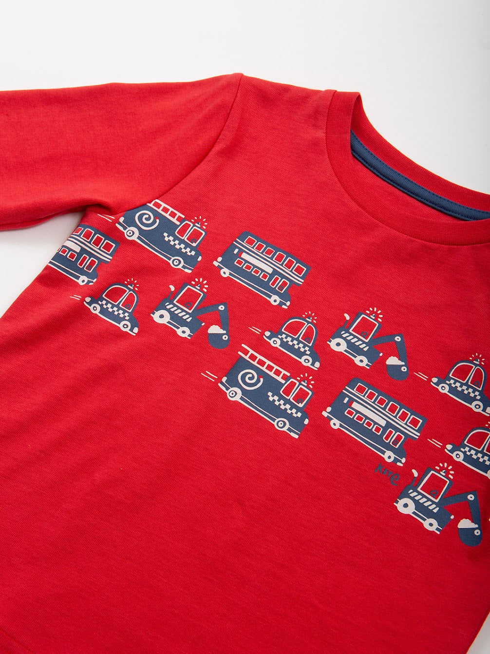 Kite Happy Helpers Infant T-Shirt F568-Abt Clothing 3-6M / Red,6-9M / Red,9-12M / Red,12-18M / Red,18-24M/2Y / Red,3YRS / Red,4YRS / Red,5YRS / Red