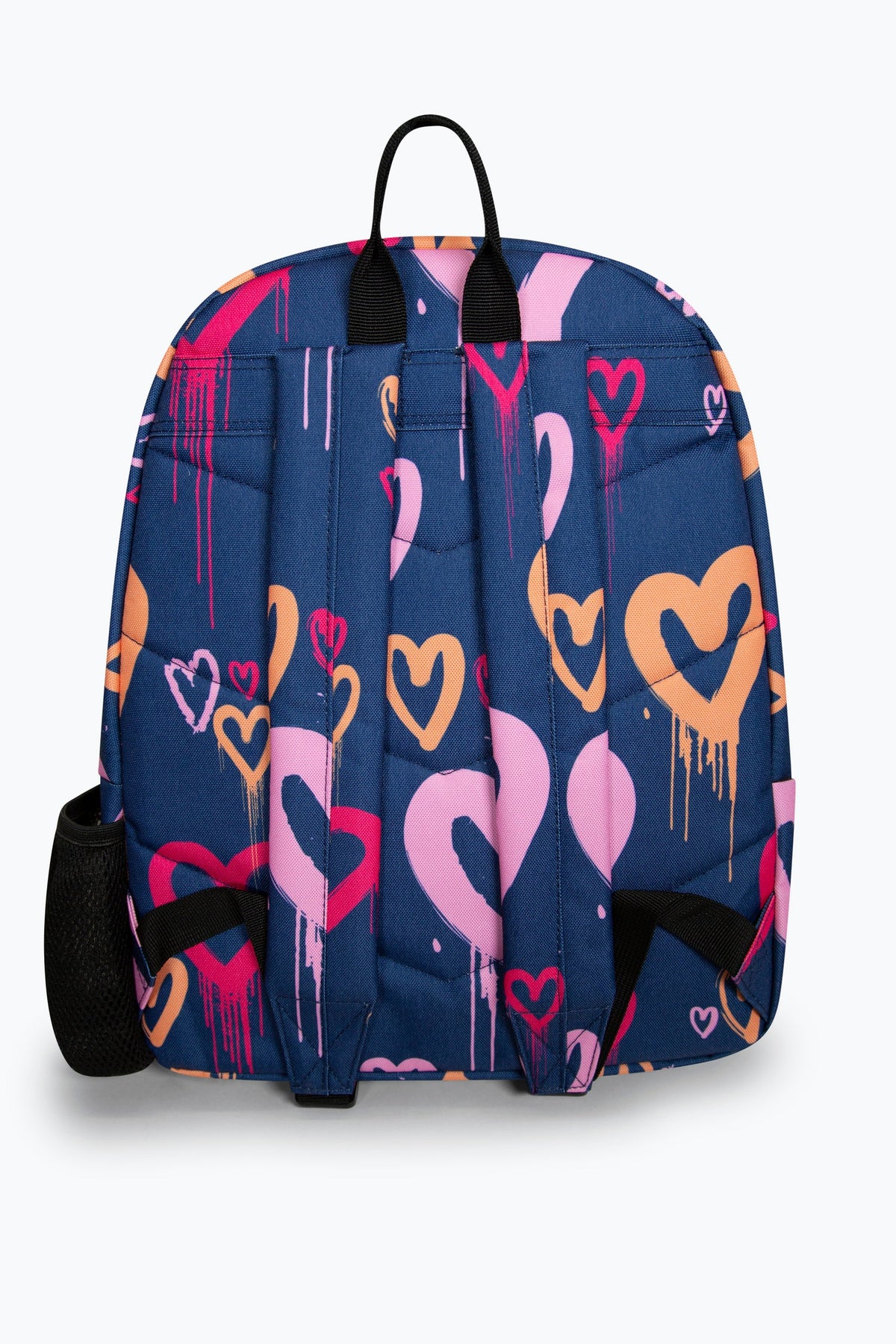 Hype Navy Hearts Drip Backpack Accessories ONE SIZE / Multi