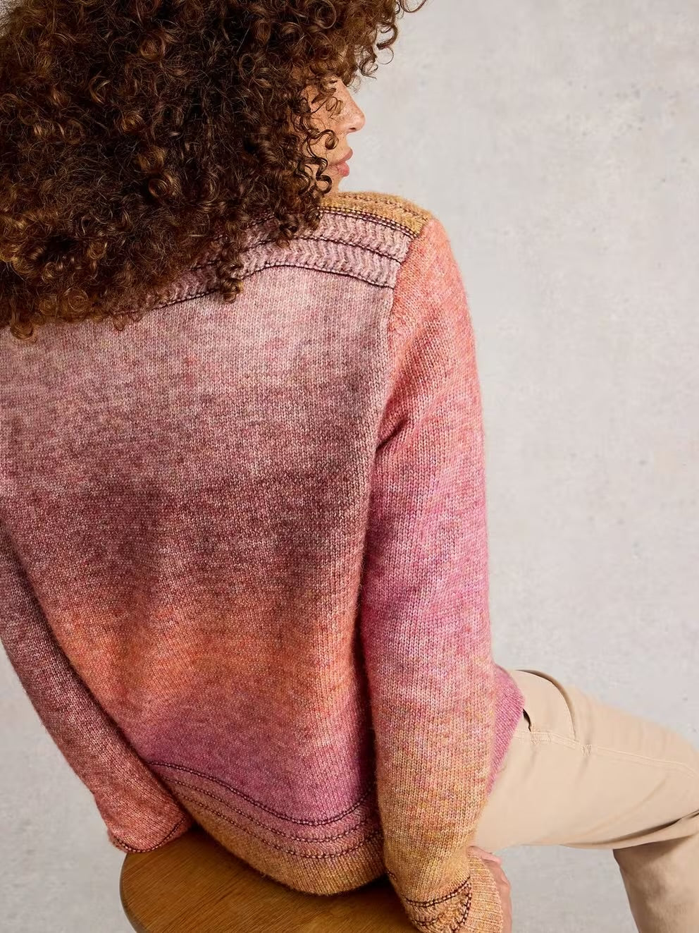 White Stuff Womens Lilbet Jumper 444061 Brown Multi Clothing UK8 / Brown,UK10 / Brown,UK12 / Brown,UK14 / Brown,UK16 / Brown