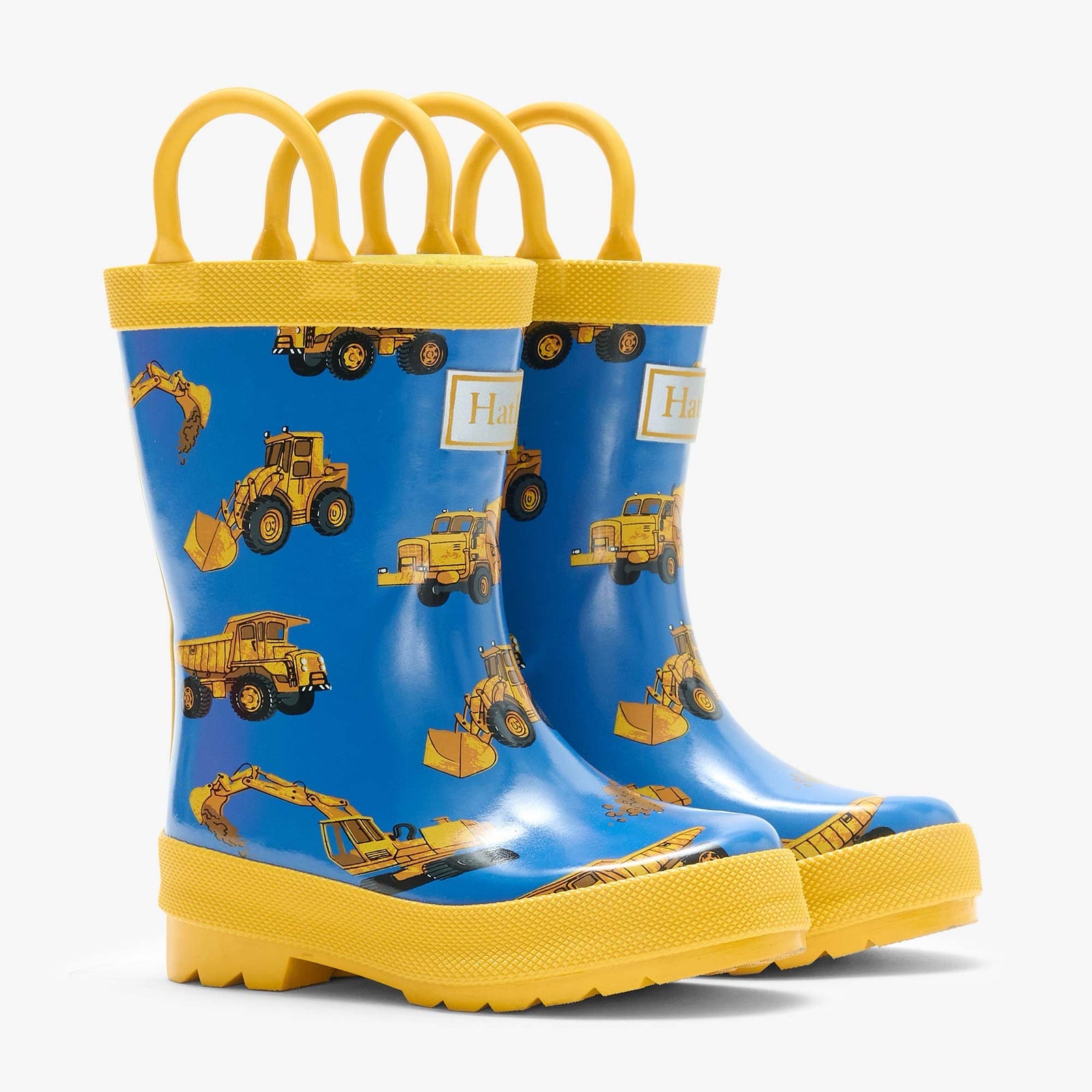 Hatley Pre-School Wellingtons Construction Footwear UK4 INFANT / Blue,UK5 INFANT / Blue,UK6 INFANT / Blue,UK7 INFANT / Blue,UK8 INFANT / Blue,UK9 KIDS / Blue