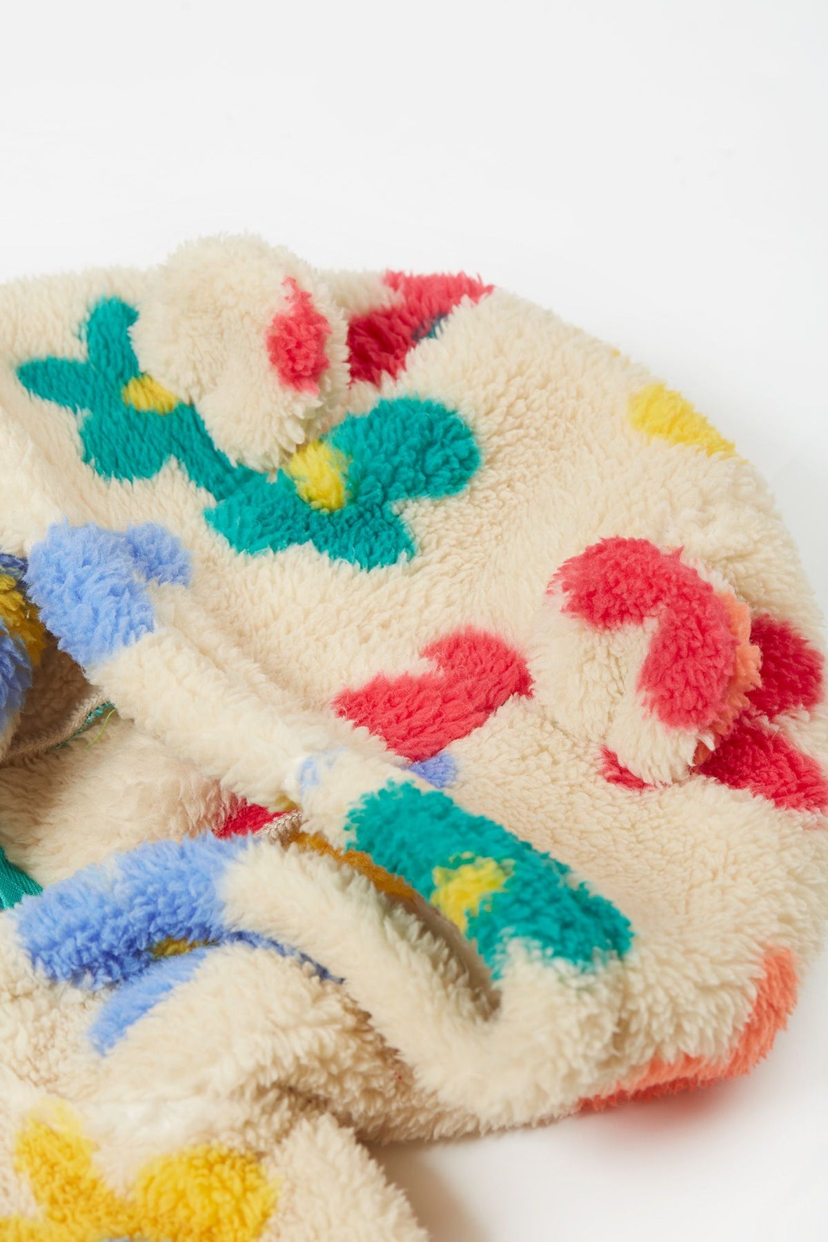 Frugi Cosy Ted Flower Pop Snugglesuit Clothing 3-6M / Multi,6-9M / Multi,9-12M / Multi,12-18M / Multi