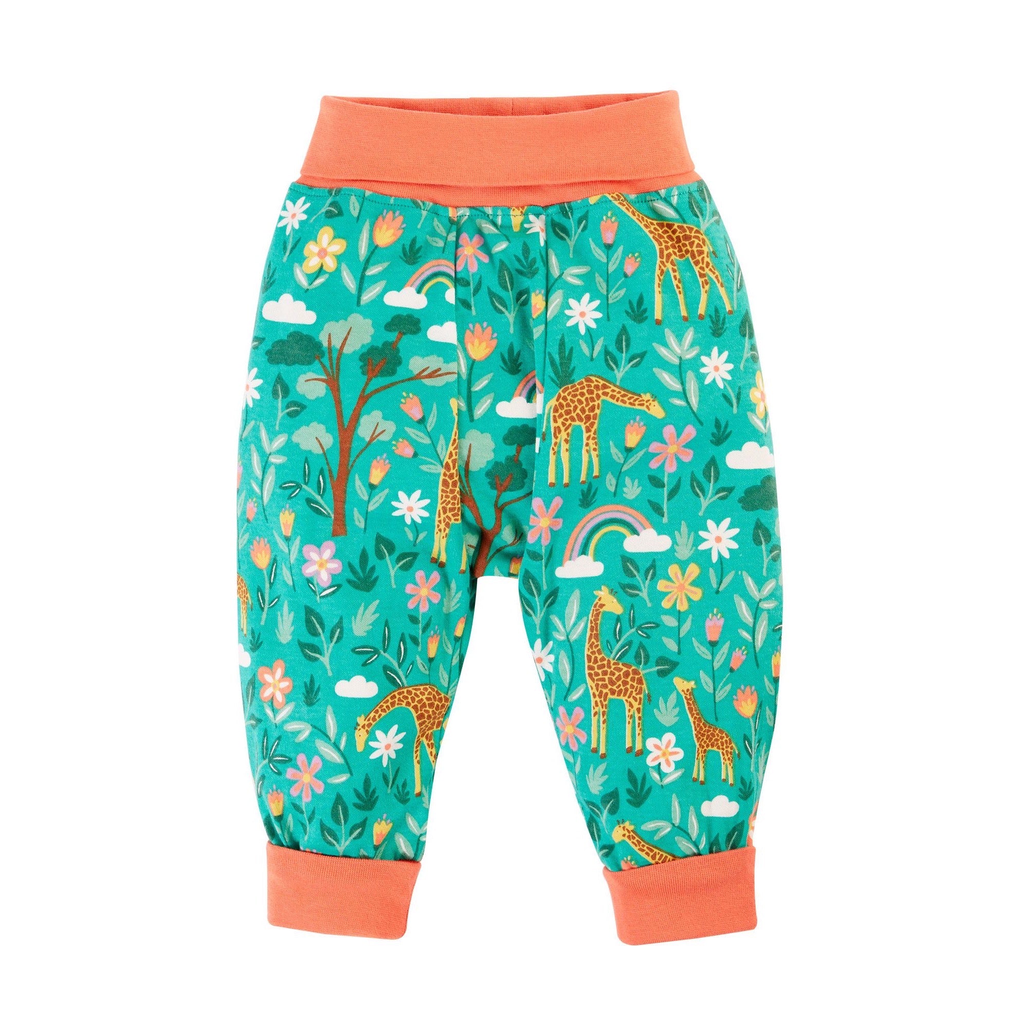 Frugi Parsnip Pants 500058A4atog Giraffes Clothing 3-6M / Multi,6-9M / Multi,9-12M / Multi,12-18M / Multi