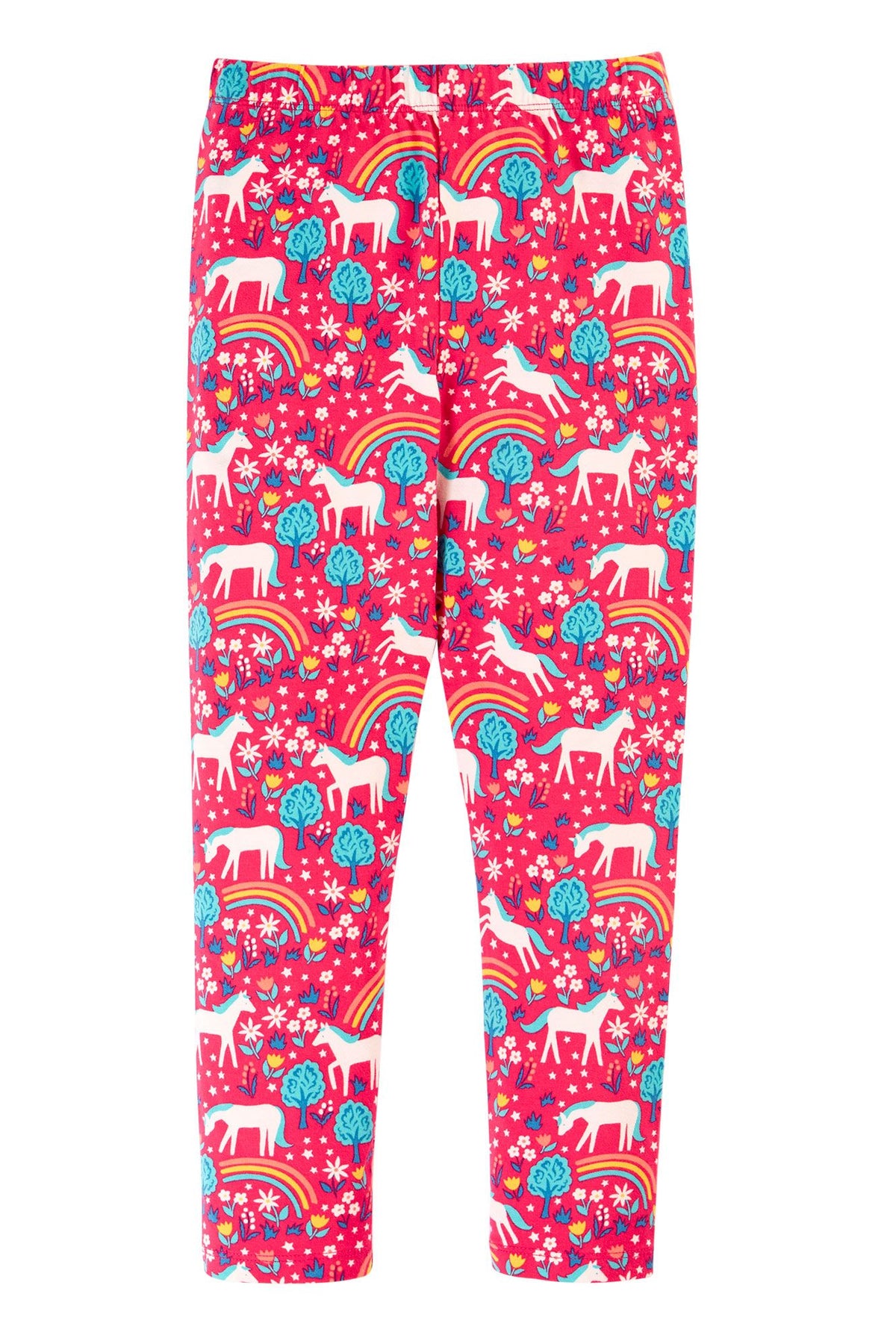 Frugi Libby Leggings 500090A4wdhr Wild Horses Clothing 2-3YRS / Pink,3-4YRS / Pink,4-5YRS / Pink,5-6YRS / Pink,6-7YRS / Pink,7-8YRS / Pink,8-9YRS / Pink