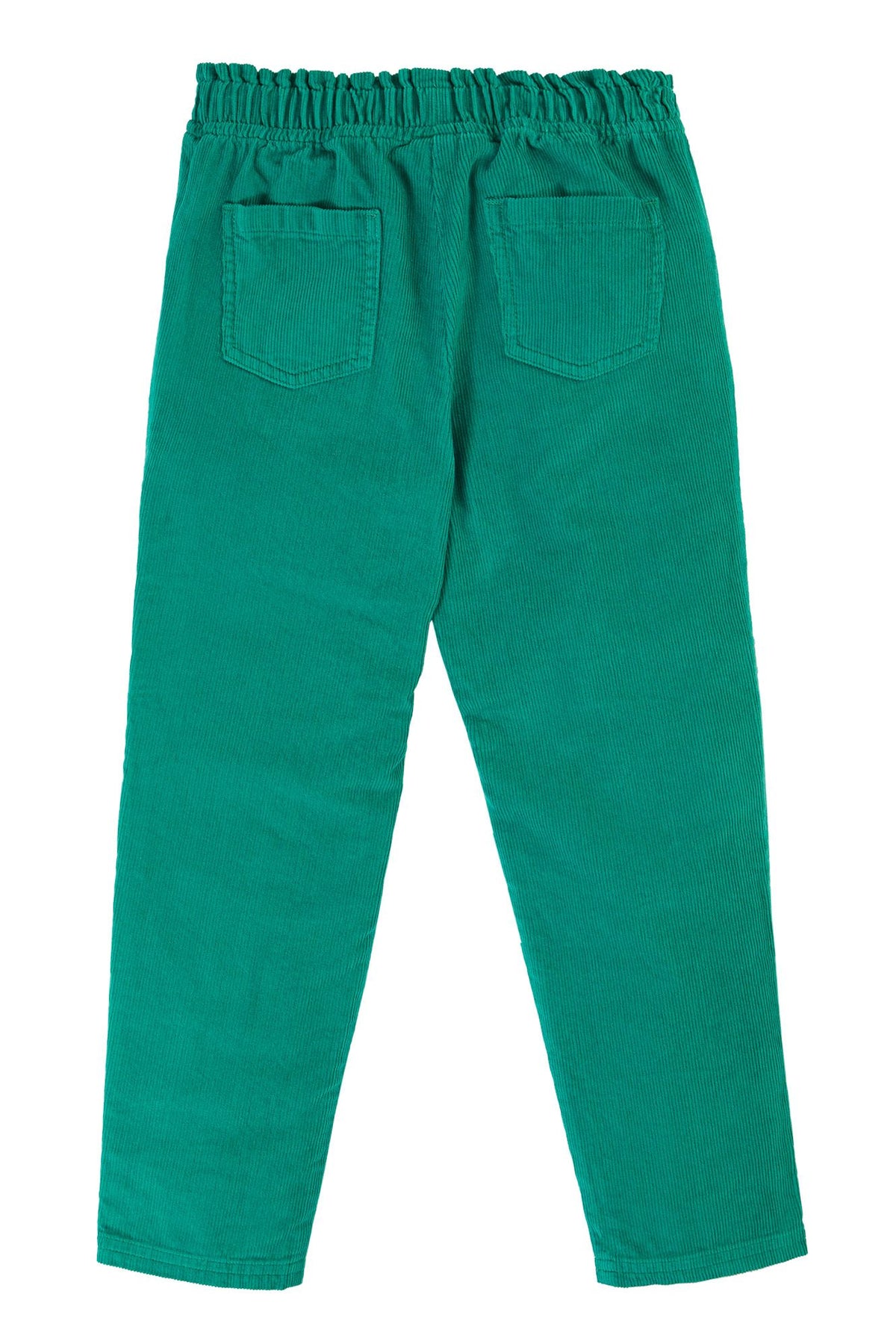 Frugi Paperbag Cord Trousers 500060A4igfl Iguana Flowers Clothing 2-3YRS / Green,3-4YRS / Green,4-5YRS / Green,5-6YRS / Green,6-7YRS / Green