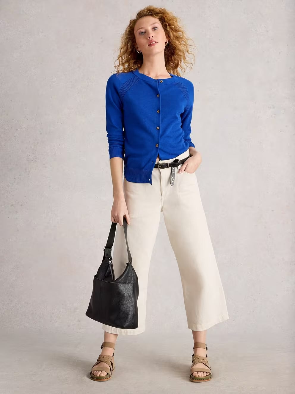 White Stuff Womens Lulu Cardigan 443041 Cobalt Blue Clothing UK8 / Cobalt Blue,UK10 / Cobalt Blue,UK12 / Cobalt Blue,UK14 / Cobalt Blue,UK16 / Cobalt Blue,UK18 / Cobalt Blue