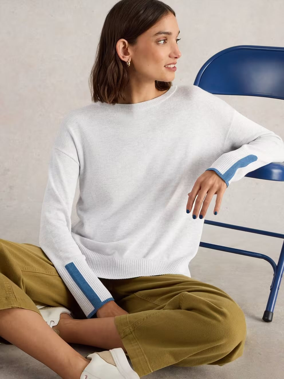 White Stuff Womens Olive Jumper 439392 Grey Clothing UK8 / Grey,UK10 / Grey,UK12 / Grey,UK14 / Grey,UK16 / Grey,UK18 / Grey