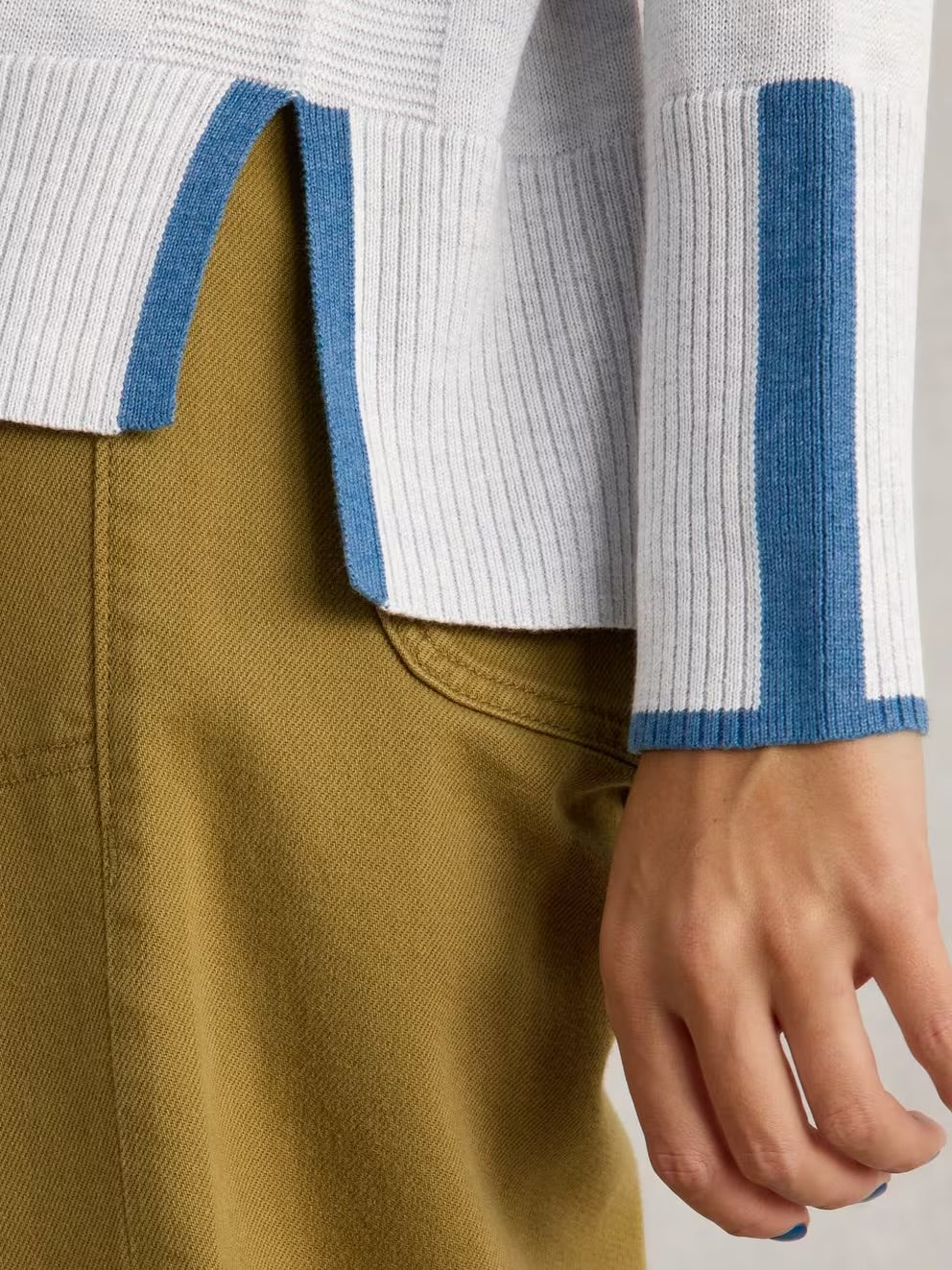 White Stuff Womens Olive Jumper 439392 Grey Clothing UK8 / Grey,UK10 / Grey,UK12 / Grey,UK14 / Grey,UK16 / Grey,UK18 / Grey