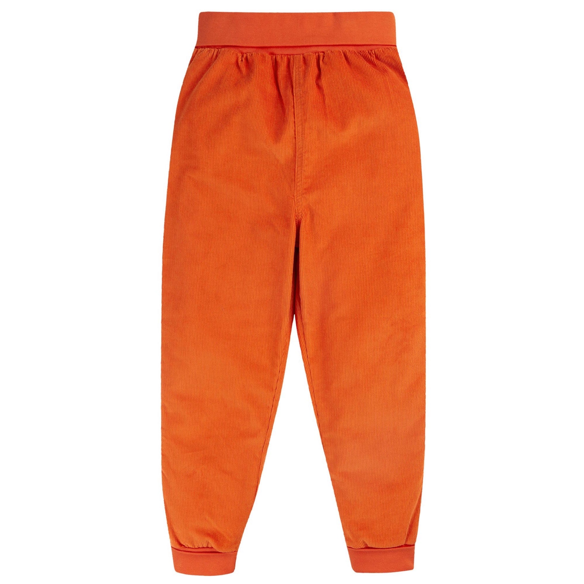 Frugi Carrot Cord Infant Pull Ups Bonfire Clothing 18-24M / Orange