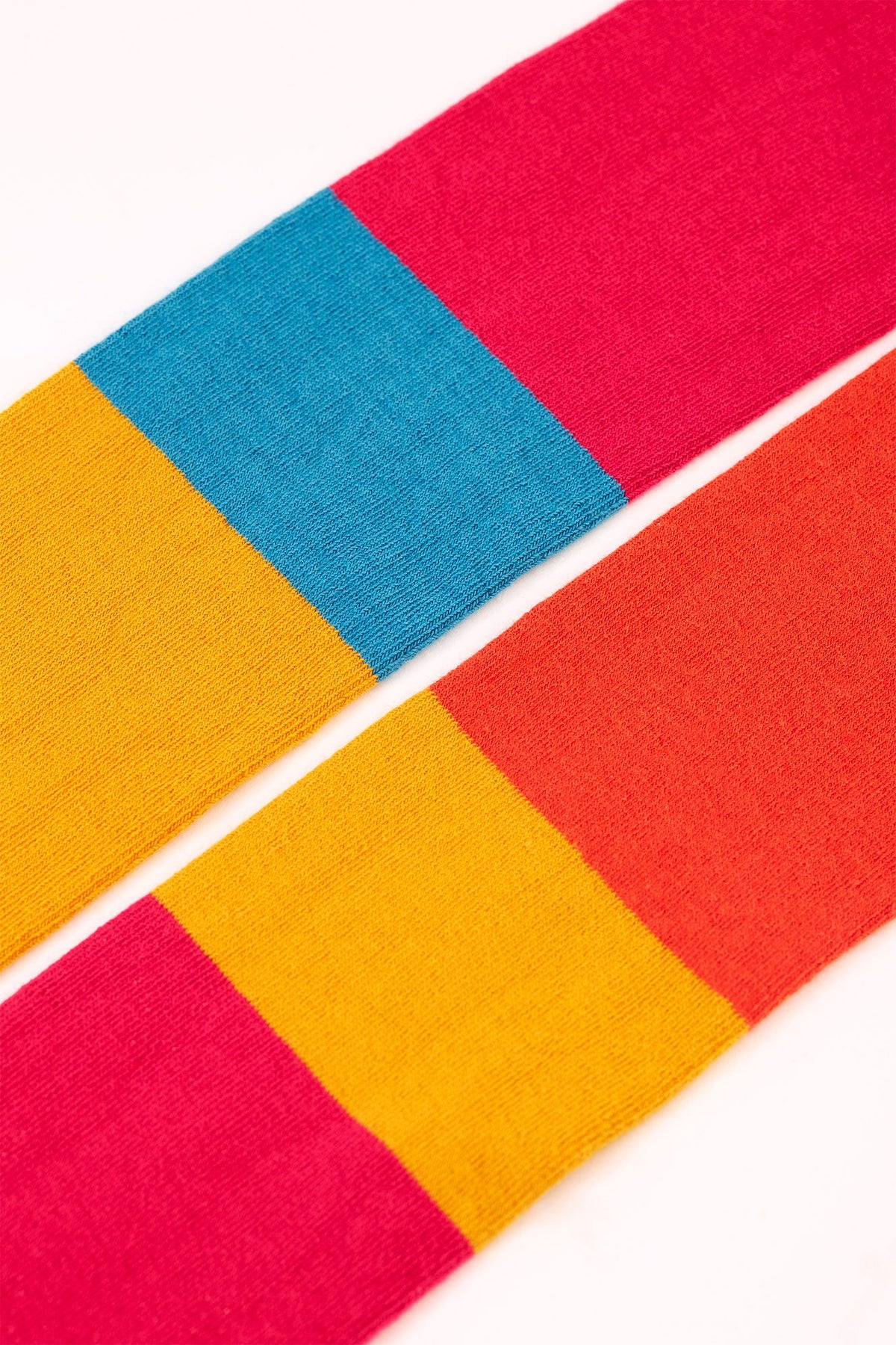 Frugi Norah Tights 500065A4dwcb Deep Water Colour Block Clothing 2-4YRS / Multi,4-6YRS / Multi,6-8YRS / Multi,8-10YRS / Multi