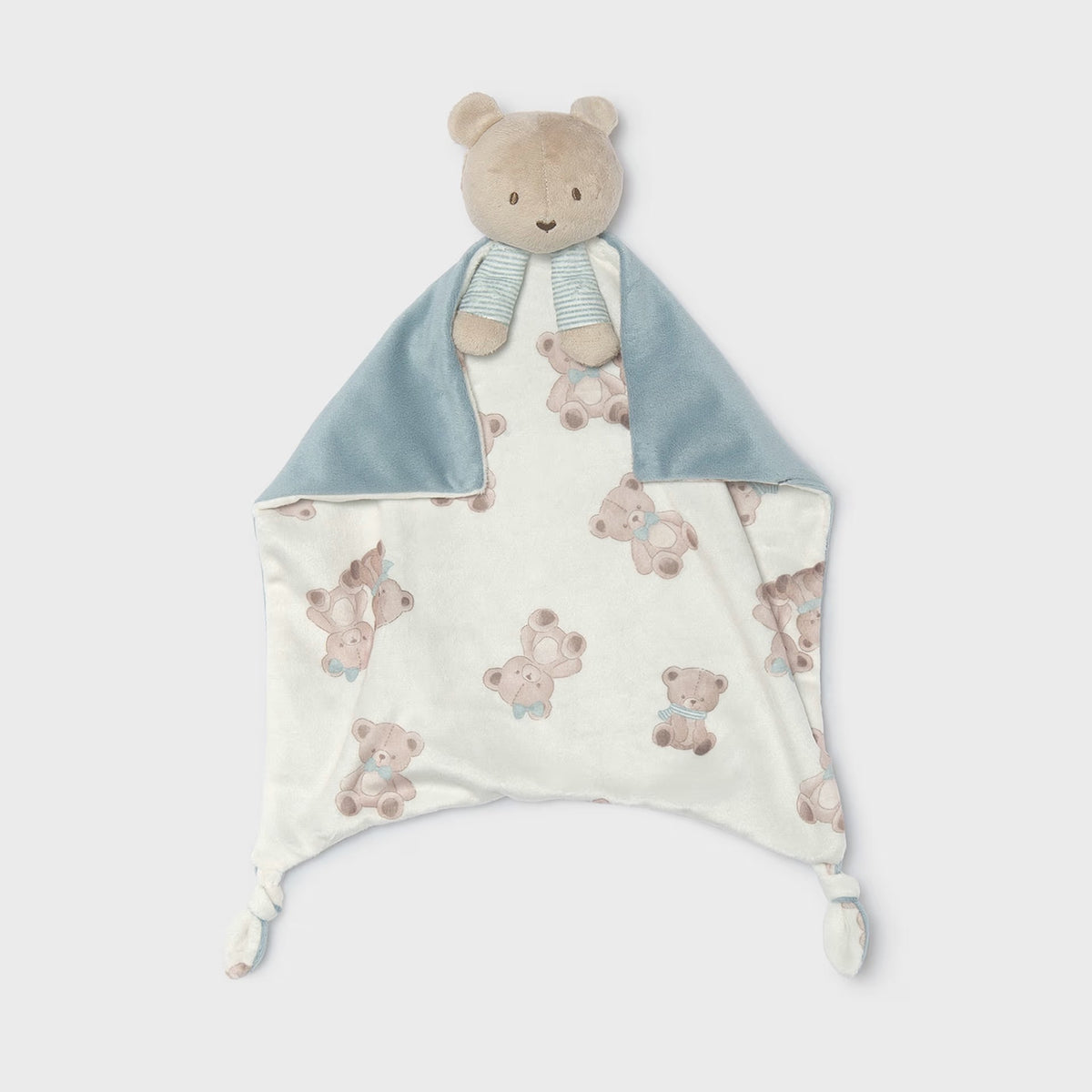 Mayoral Baby Comforter 9151 Blue Teddy
