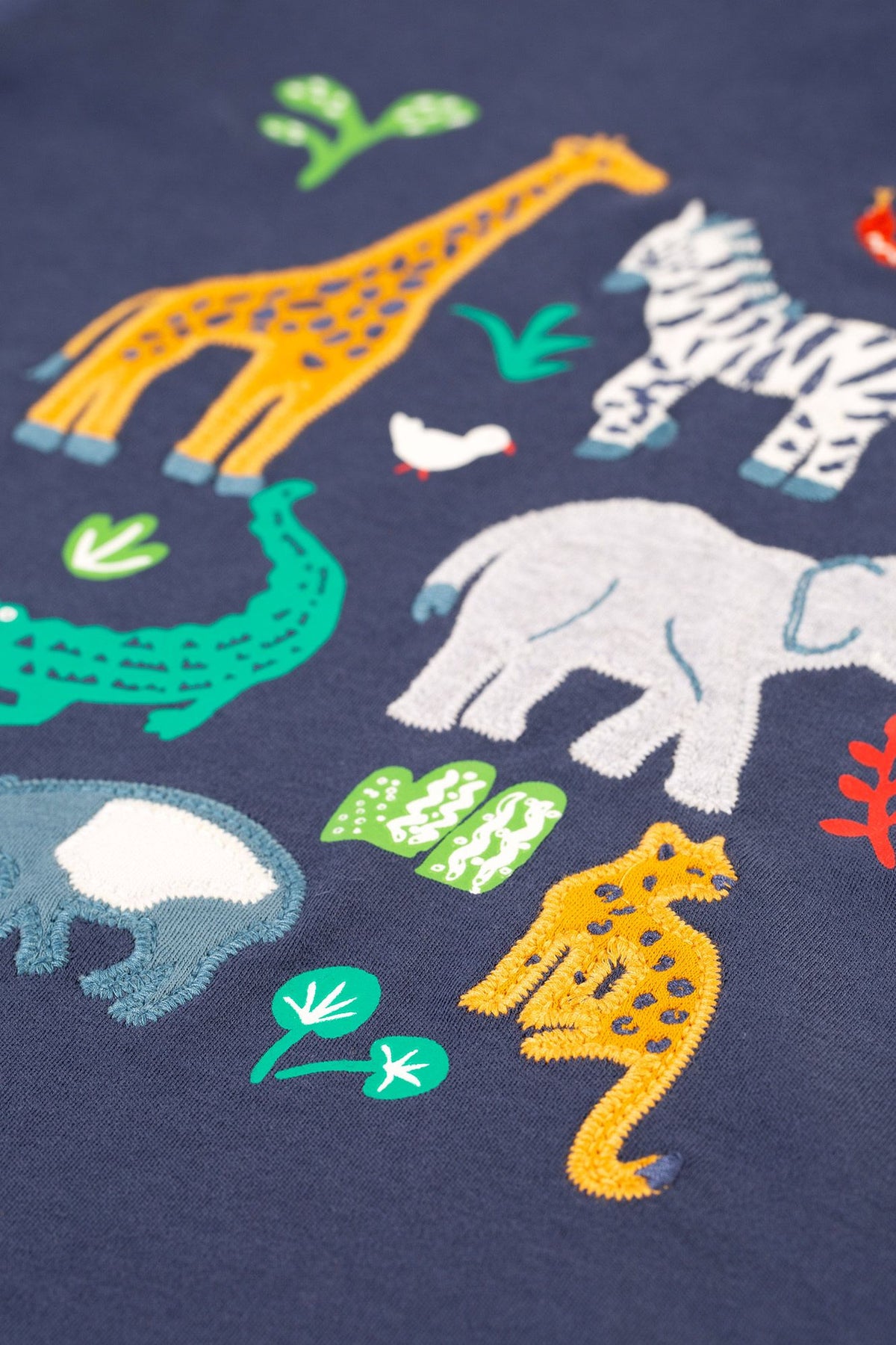 Frugi Campfire Hoodie 500154A4nbwa Wild Animals Clothing 2-3YRS / Indigo,3-4YRS / Indigo,4-5YRS / Indigo,5-6YRS / Indigo,6-7YRS / Indigo