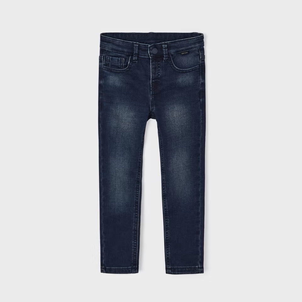 Mayoral Boys Soft Denim Jeans 4518 Clothing 3YRS / Dark Denim,4YRS / Dark Denim,5YRS / Dark Denim,6YRS / Dark Denim,7YRS / Dark Denim,8YRS / Dark Denim,9YRS / Dark Denim