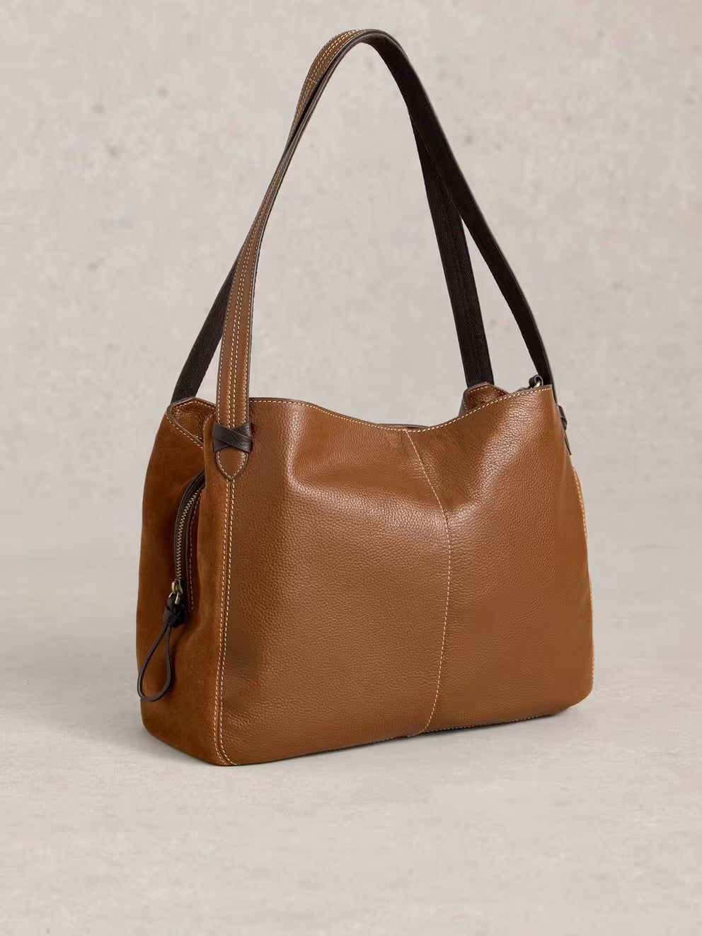White Stuff Womens Hettie Tote Bag 444552 Tan Accessories ONE SIZE / Tan