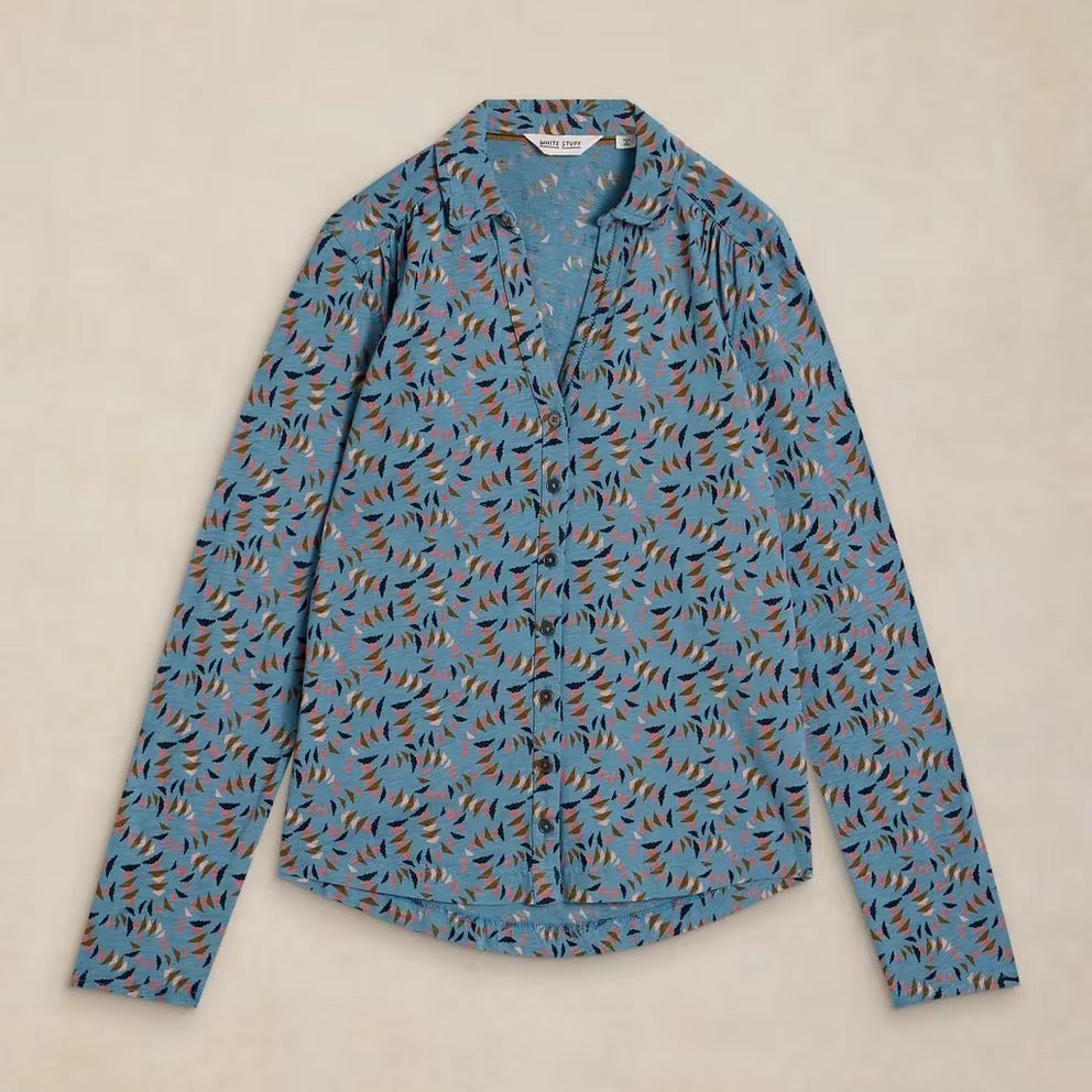 White Stuff White Stuff Annie Shirt 447101 Blue Multi