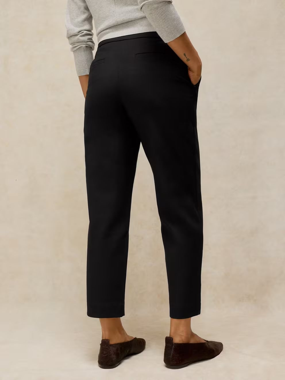 White Stuff Womens Illy Crop Trousers 446857 Black