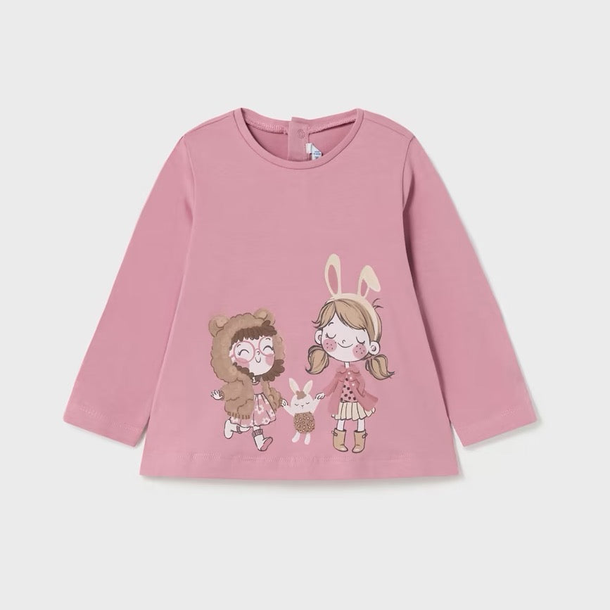 Mayoral Infant Girls T-Shirt 2012 Pink Clothing 6M / Pink,9M / Pink,12M / Pink,18M / Pink,24M / Pink