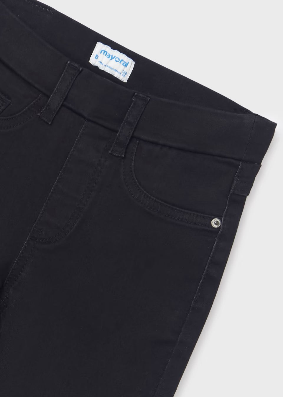 Mayoral Older Girls Jegging Jeans 578Aw23 Black Clothing 10YRS / Black,12YRS / Black,14YRS / Black,16YRS / Black