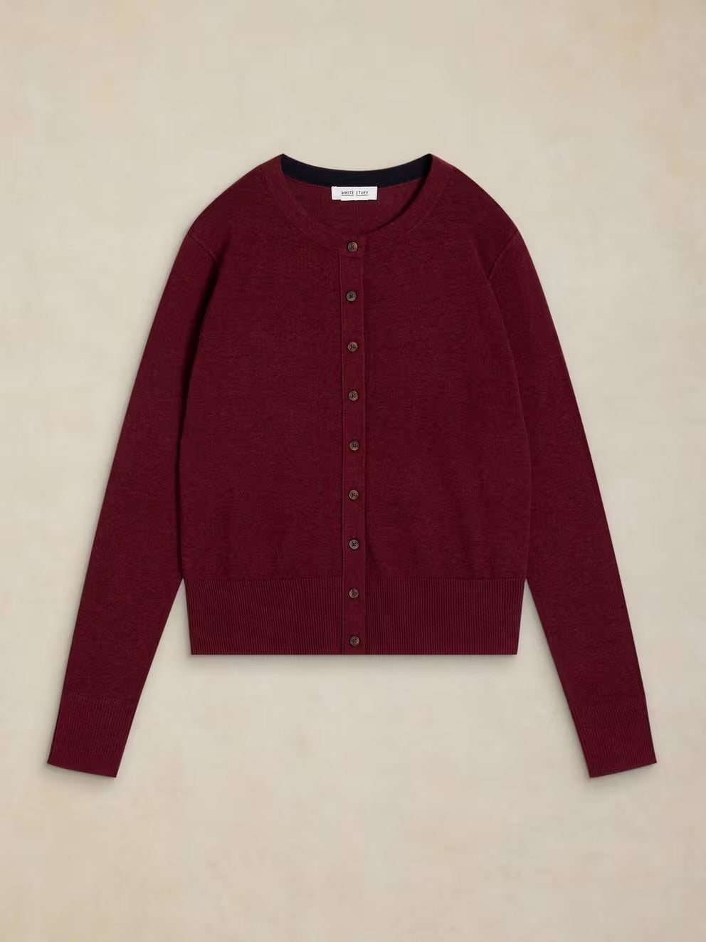 White Stuff Womens Lois Cardigan 446740 Dark Plum
