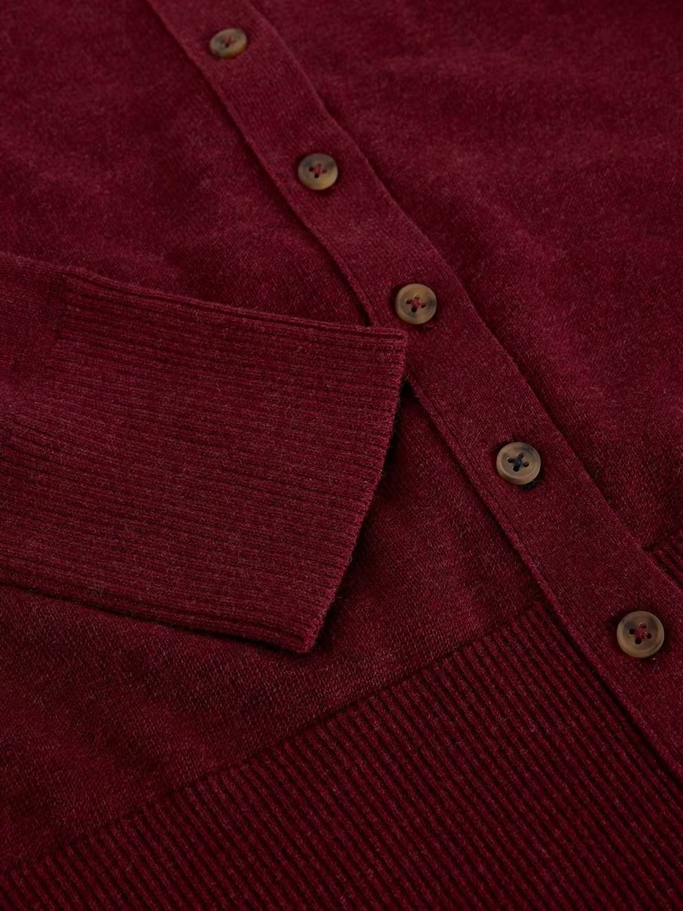 White Stuff Womens Lois Cardigan 446740 Dark Plum