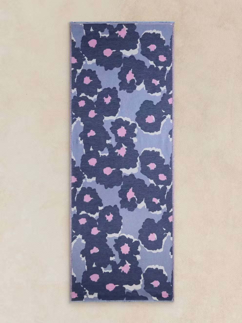White Stuff Womens Selma Scarf 446620 Blue Print