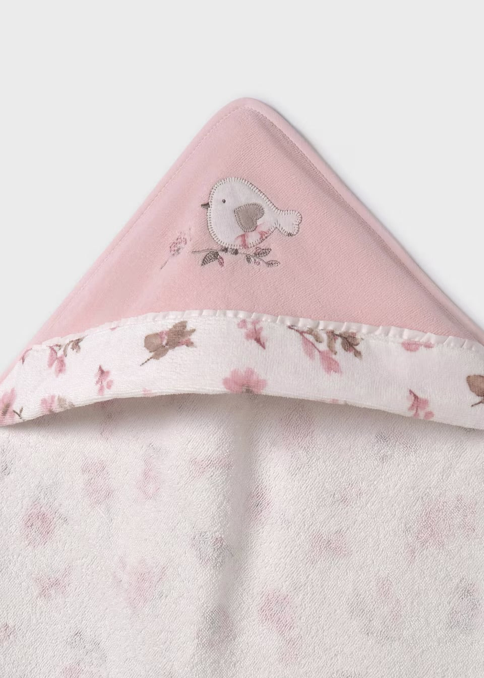 Mayoral Baby Cuddle Robe 9526 Pink Bird Accessories ONE SIZE / Pink