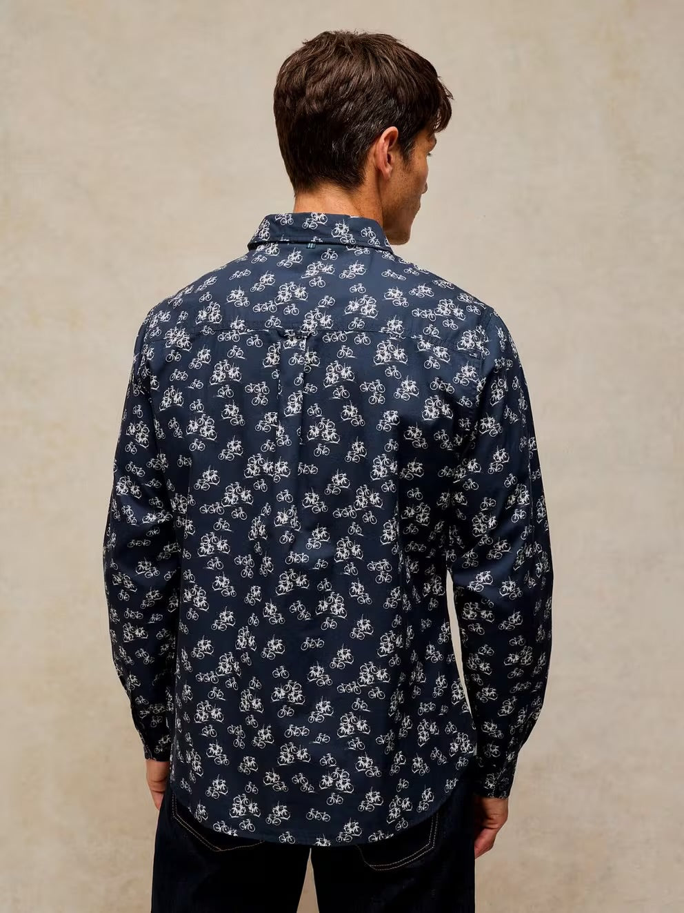 White Stuff Mens Finsbury Shirt 446964 Navy Print Clothing S / Navy,M / Navy,L / Navy,XL / Navy,XXL / Navy