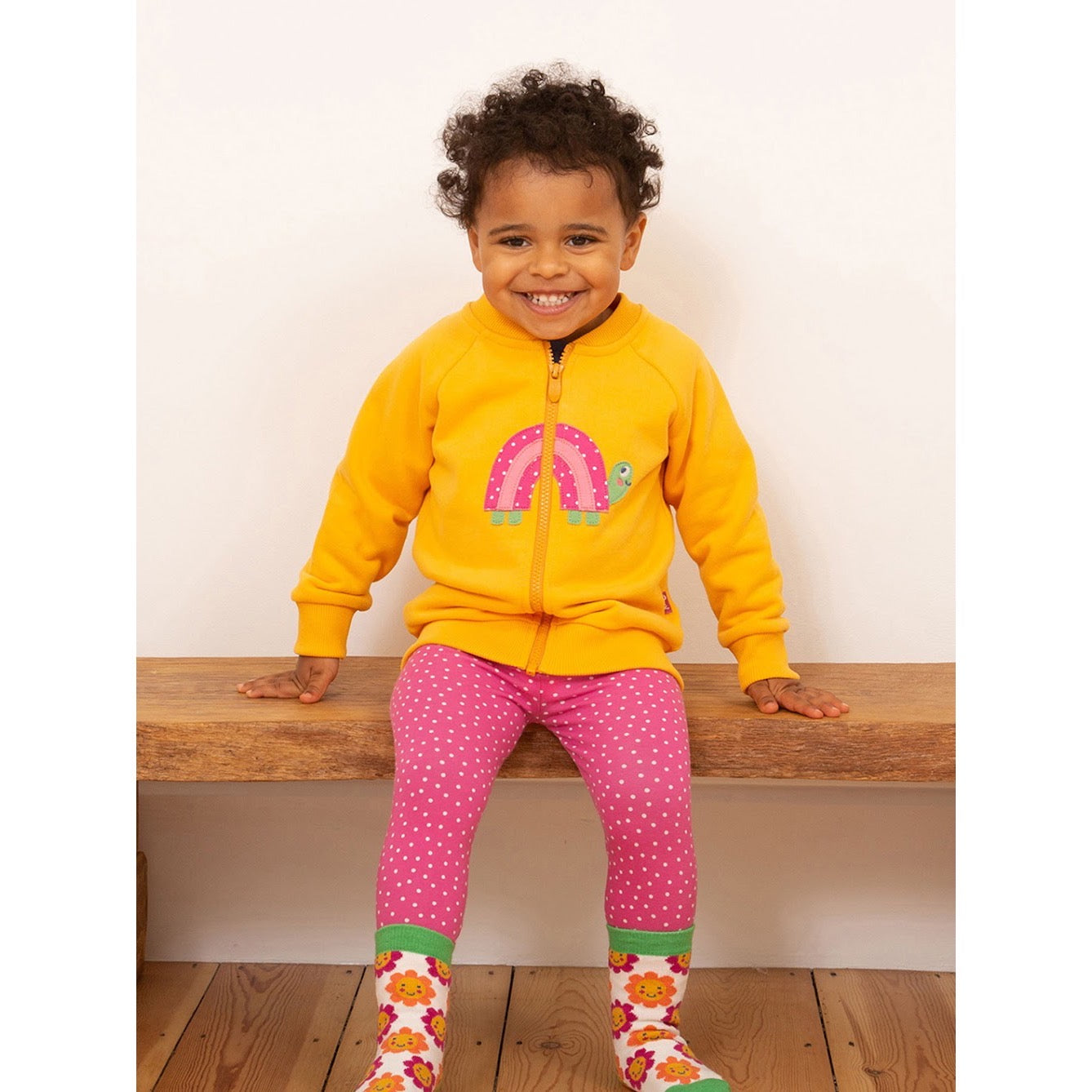 Yellow leggings deals baby girl