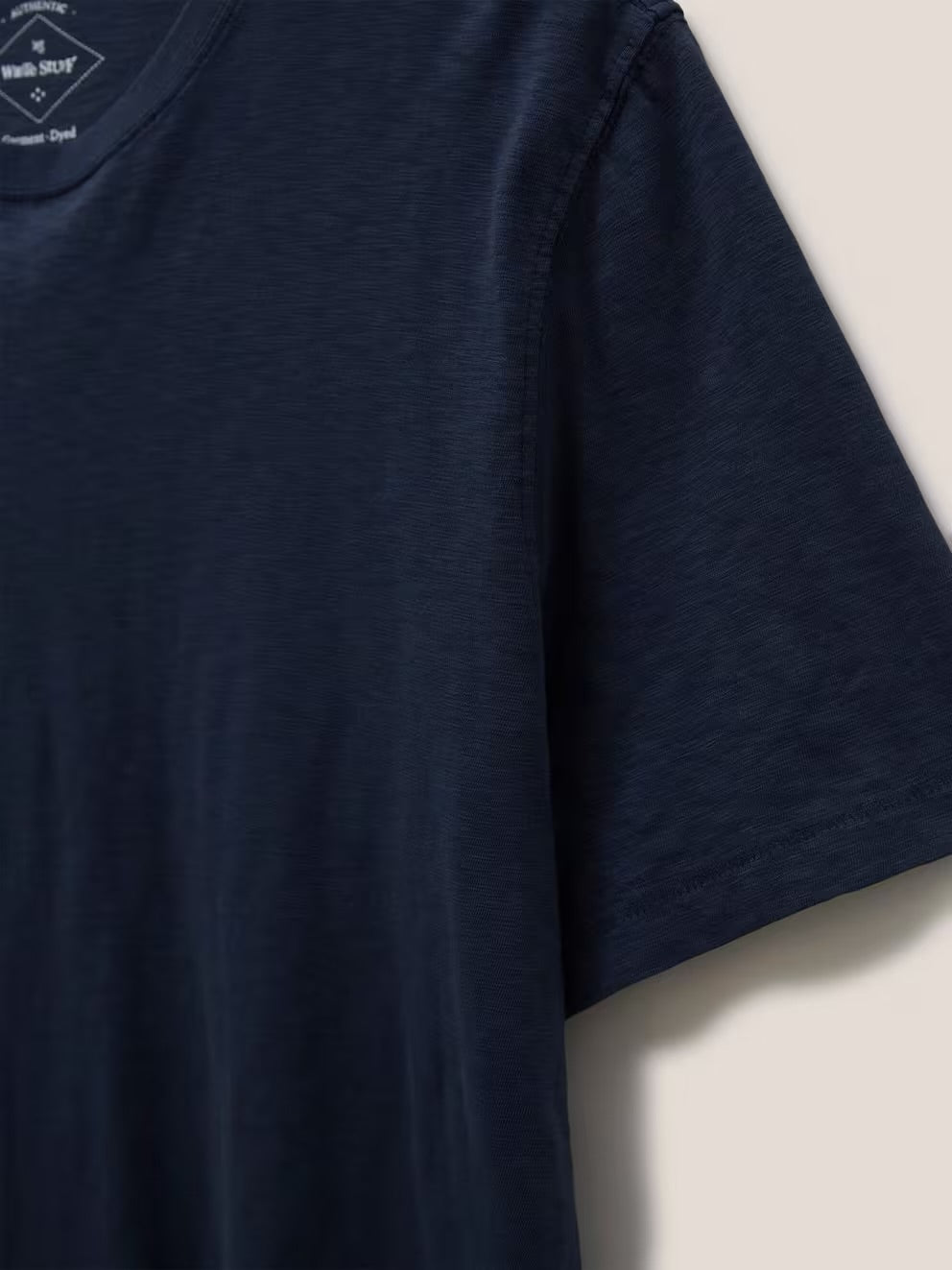 White Stuff Mens Abersoch Plain T-Shirt 444414 Navy Clothing S / Navy,M / Navy,L / Navy,XL / Navy,XXL / Navy